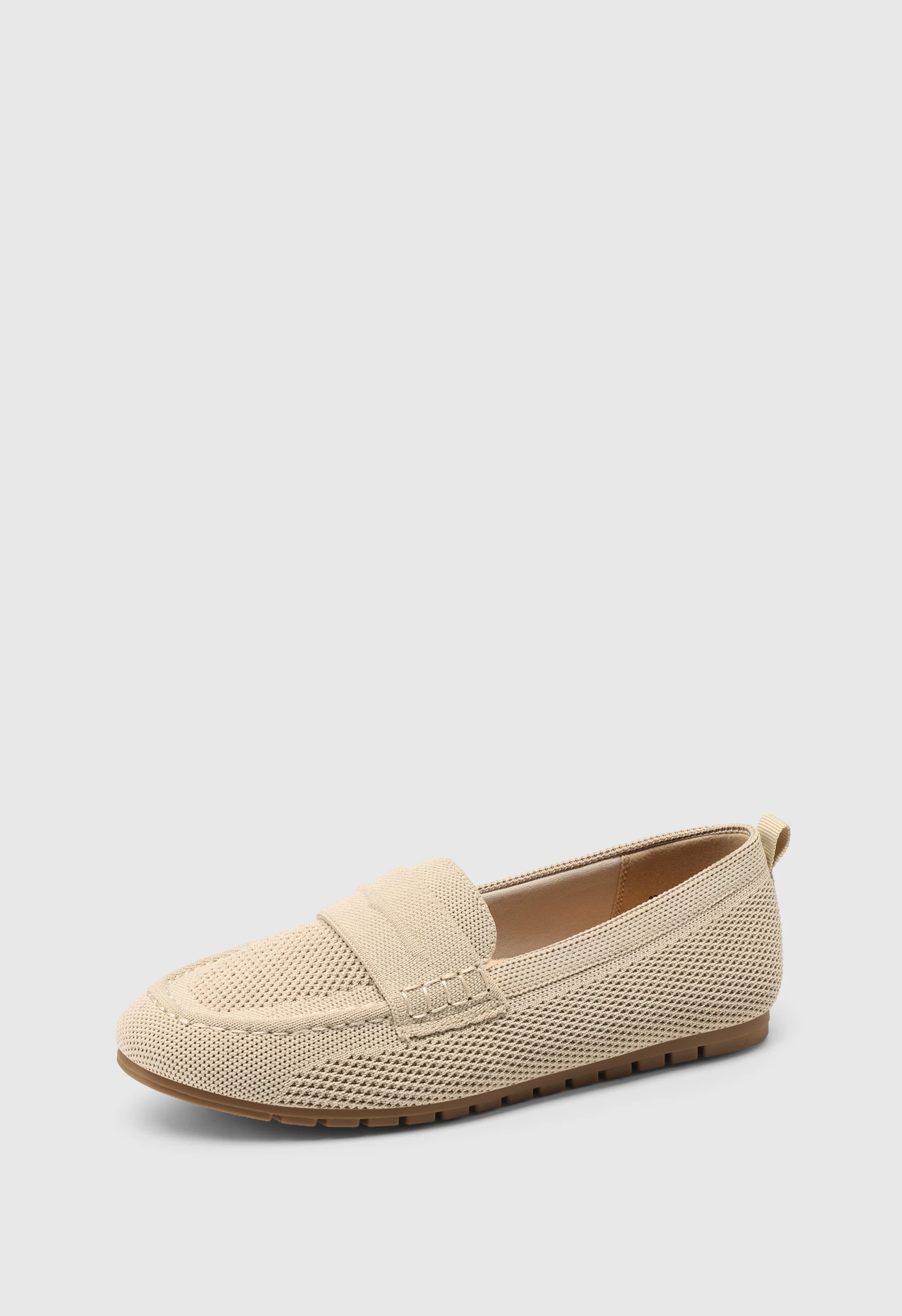 Women's Comfortable Knit Penny Loafers - Image 8