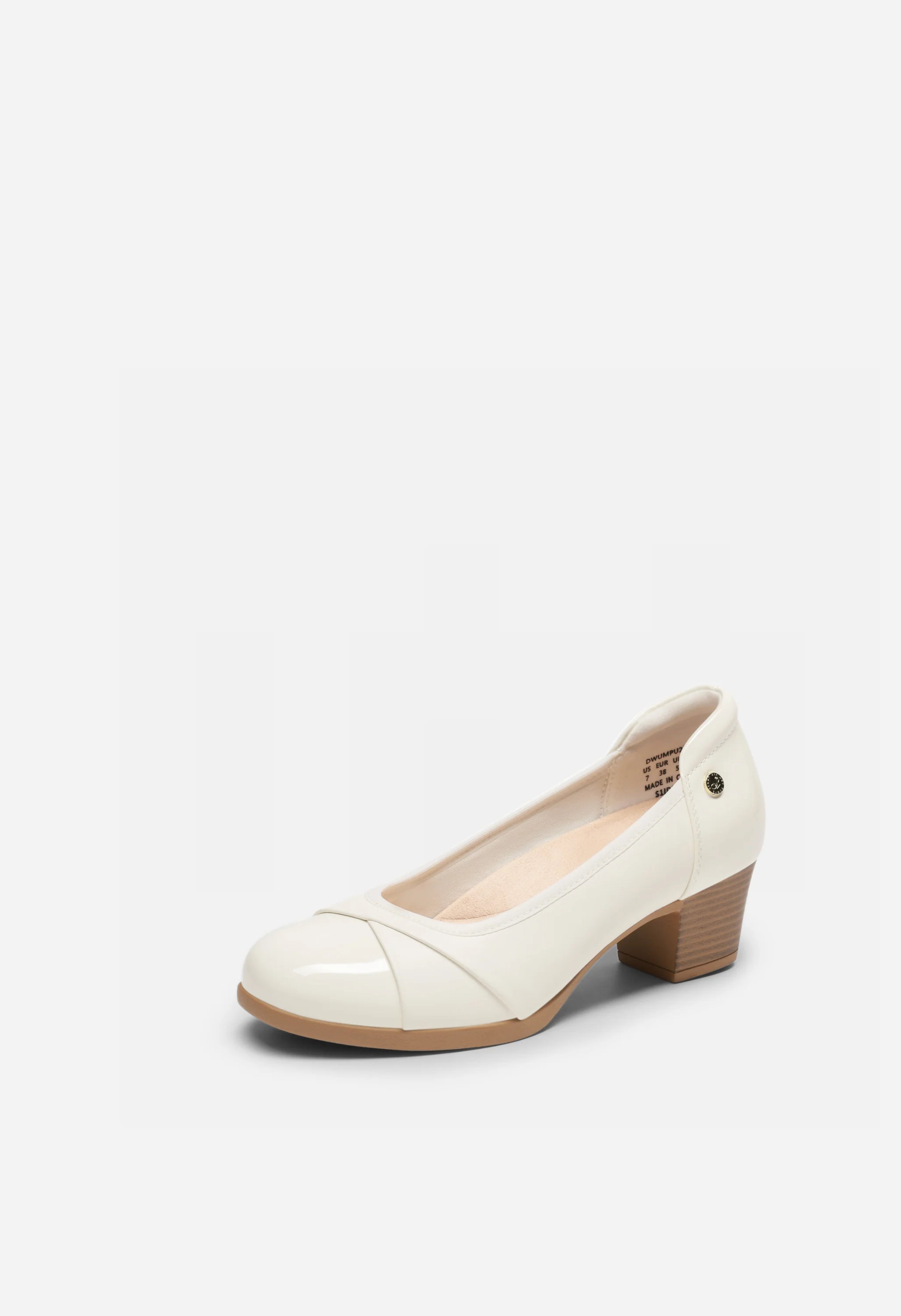 Women's Comfortable Low-Heel Memory Foam Pumps - Image 8