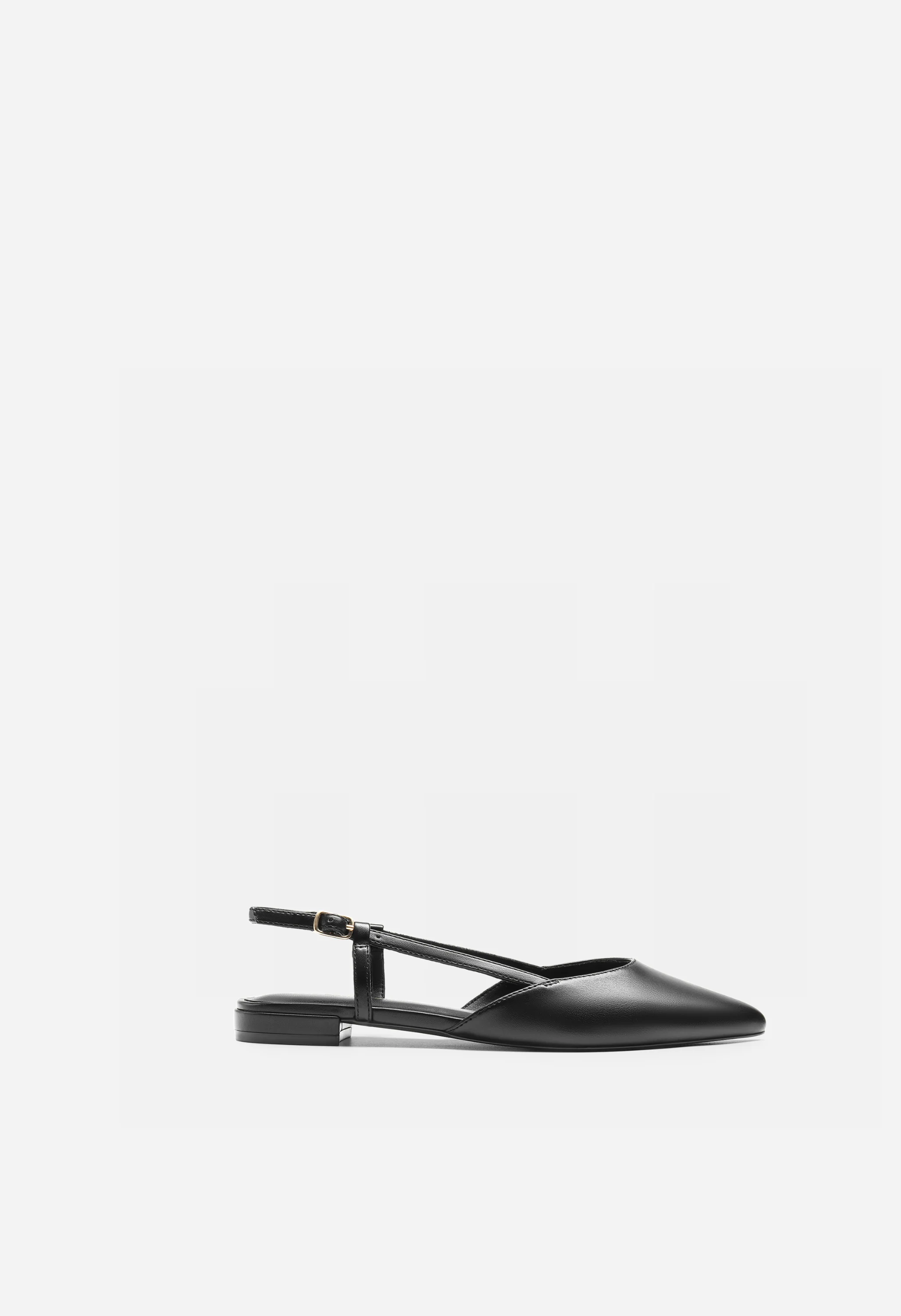 Women's Comfortable Pointed-Toe Slingback Flats - Image 2