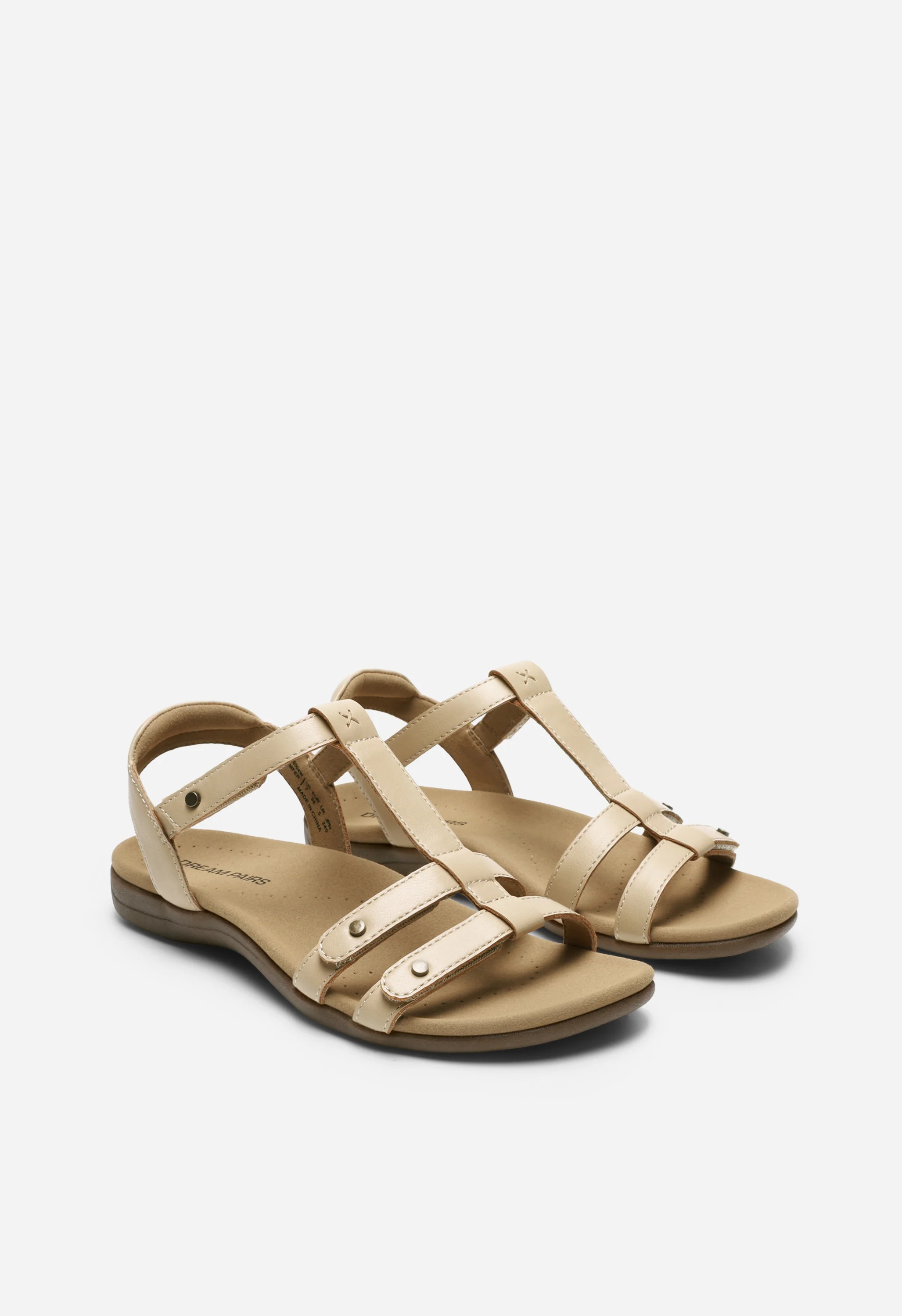 Women's Flat Sandals  Adjustable Strappy - Image 3