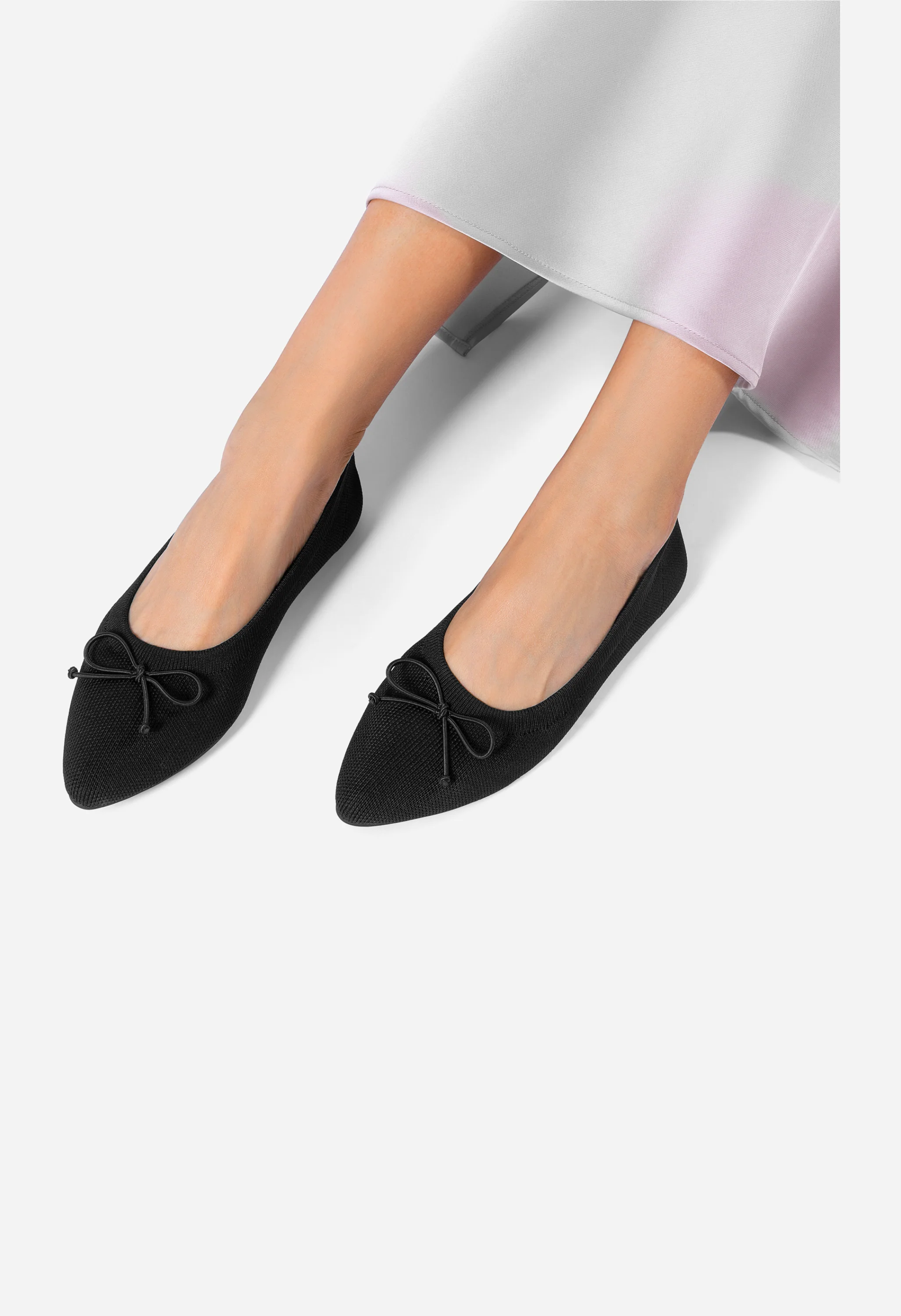 Women’s Foldable Breathable Bow Flats - Image 4