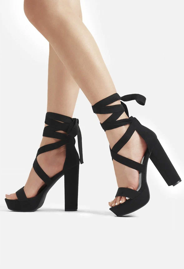 Women's High Heel Platform Gladiator Sandal - Image 3