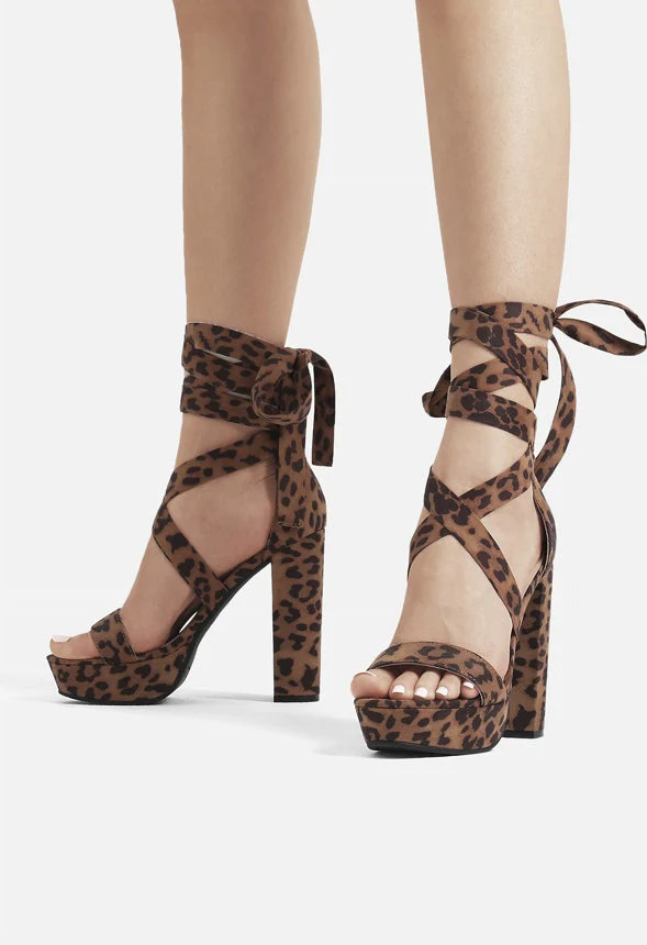 Women's High Heel Platform Gladiator Sandal - Image 2