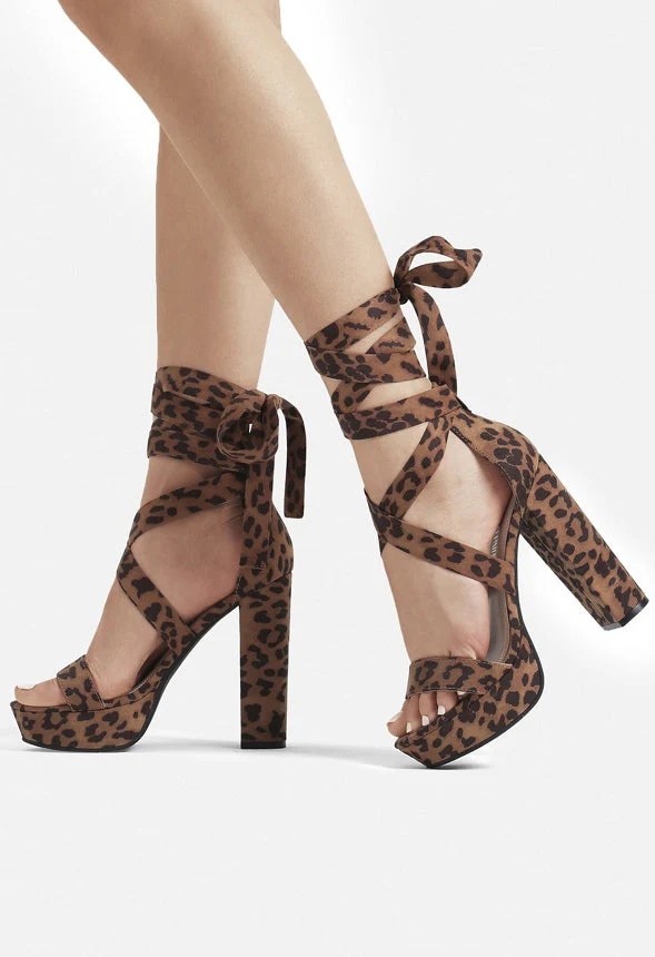 Women's High Heel Platform Gladiator Sandal - Image 4