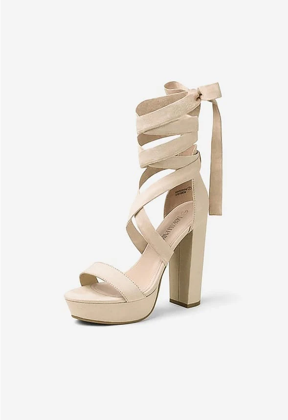 Women's High Heel Platform Gladiator Sandal - Image 4