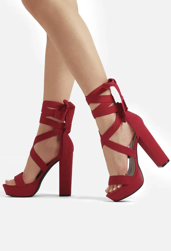 Women's High Heel Platform Gladiator Sandal - Image 2