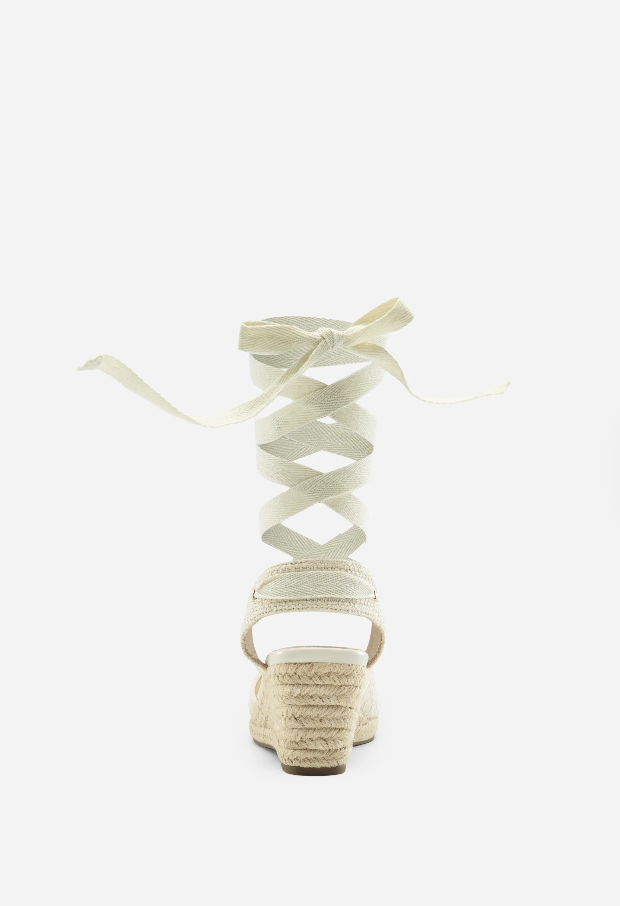 Women's Lace Up Espadrilles Wedge Sandal - Image 4