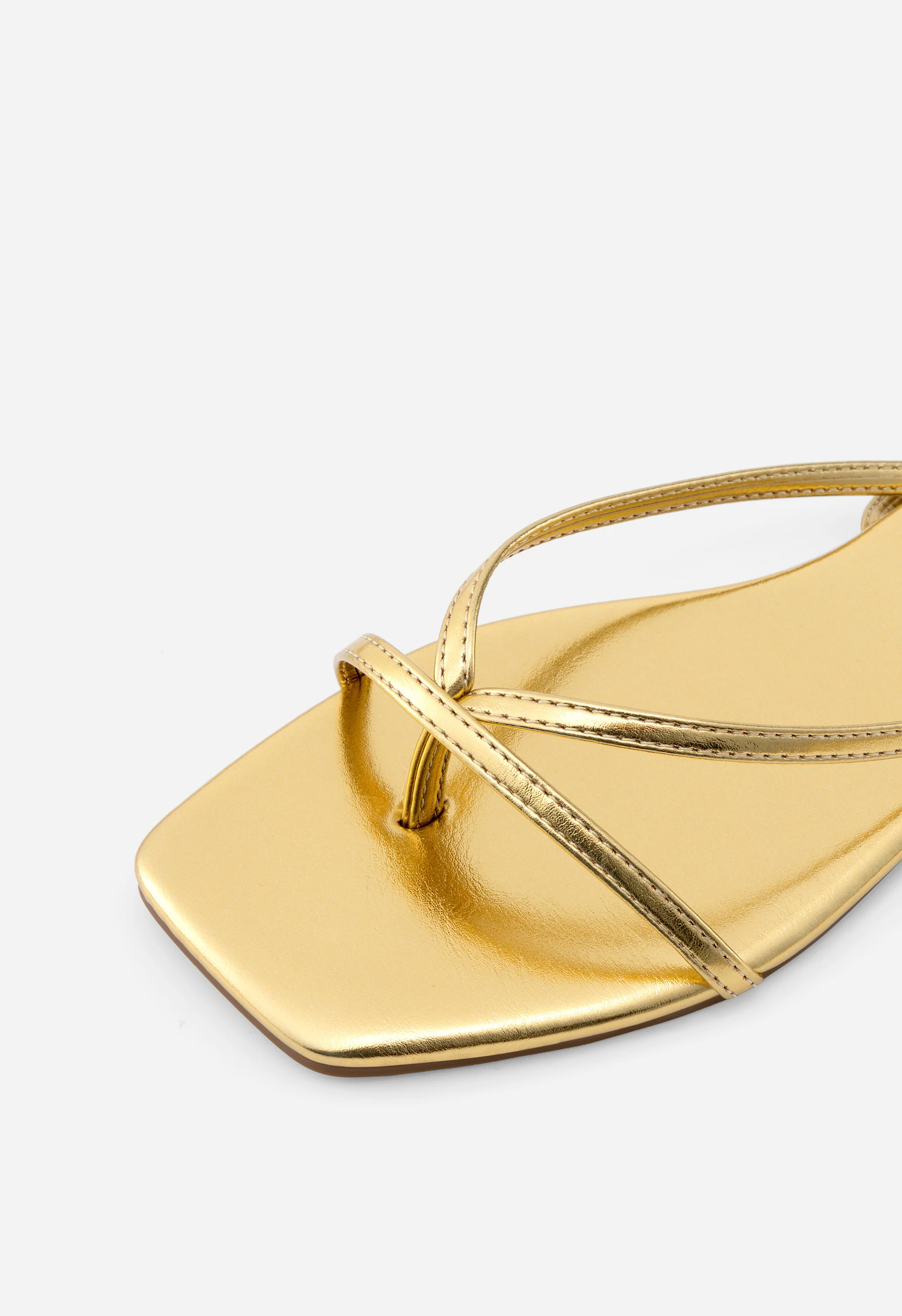 Women's Lace-Up Gladiator Square Toe Flat Sandals - Image 6