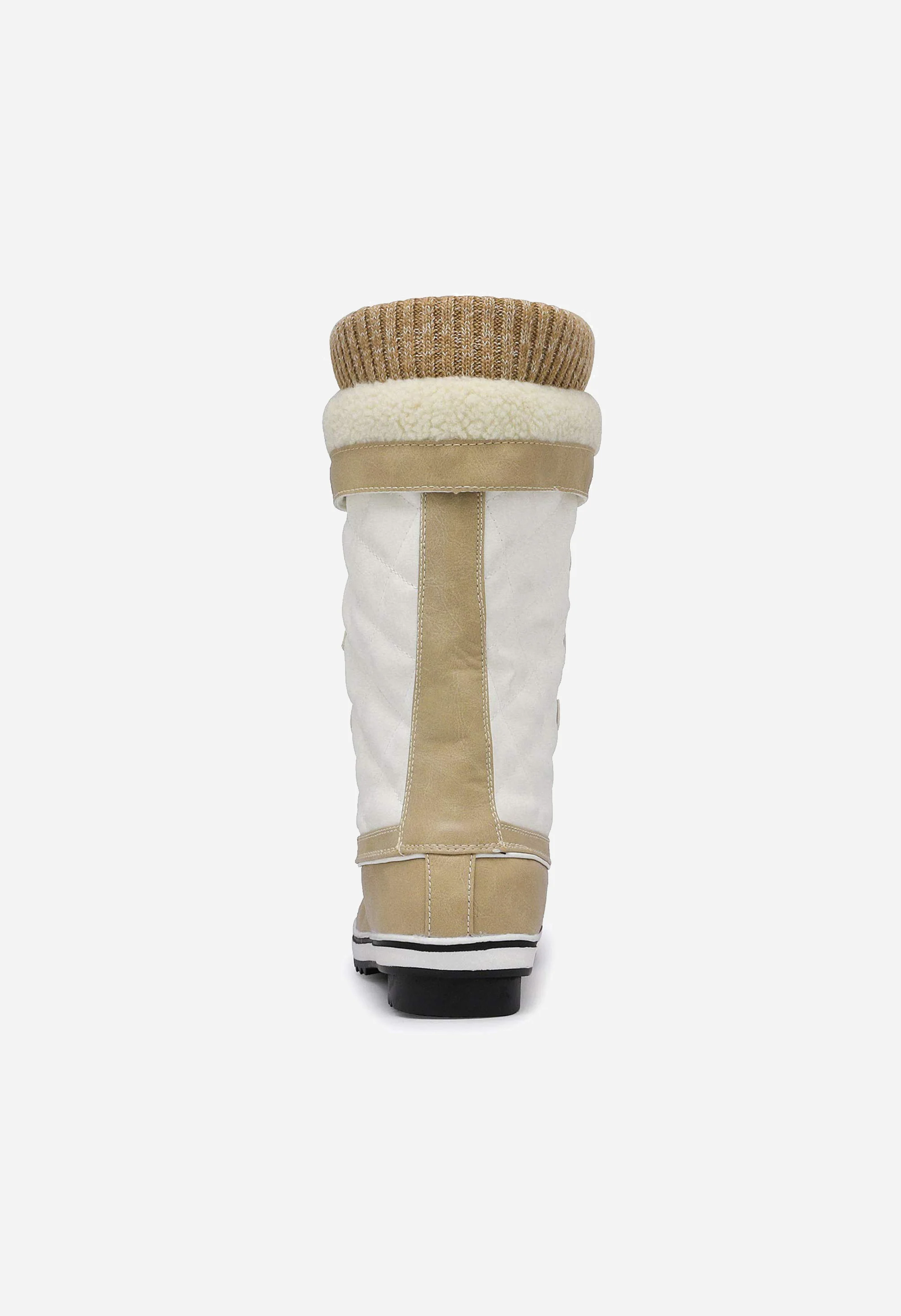 Women's Lace Up Winter Fur Snow Boots - Image 2