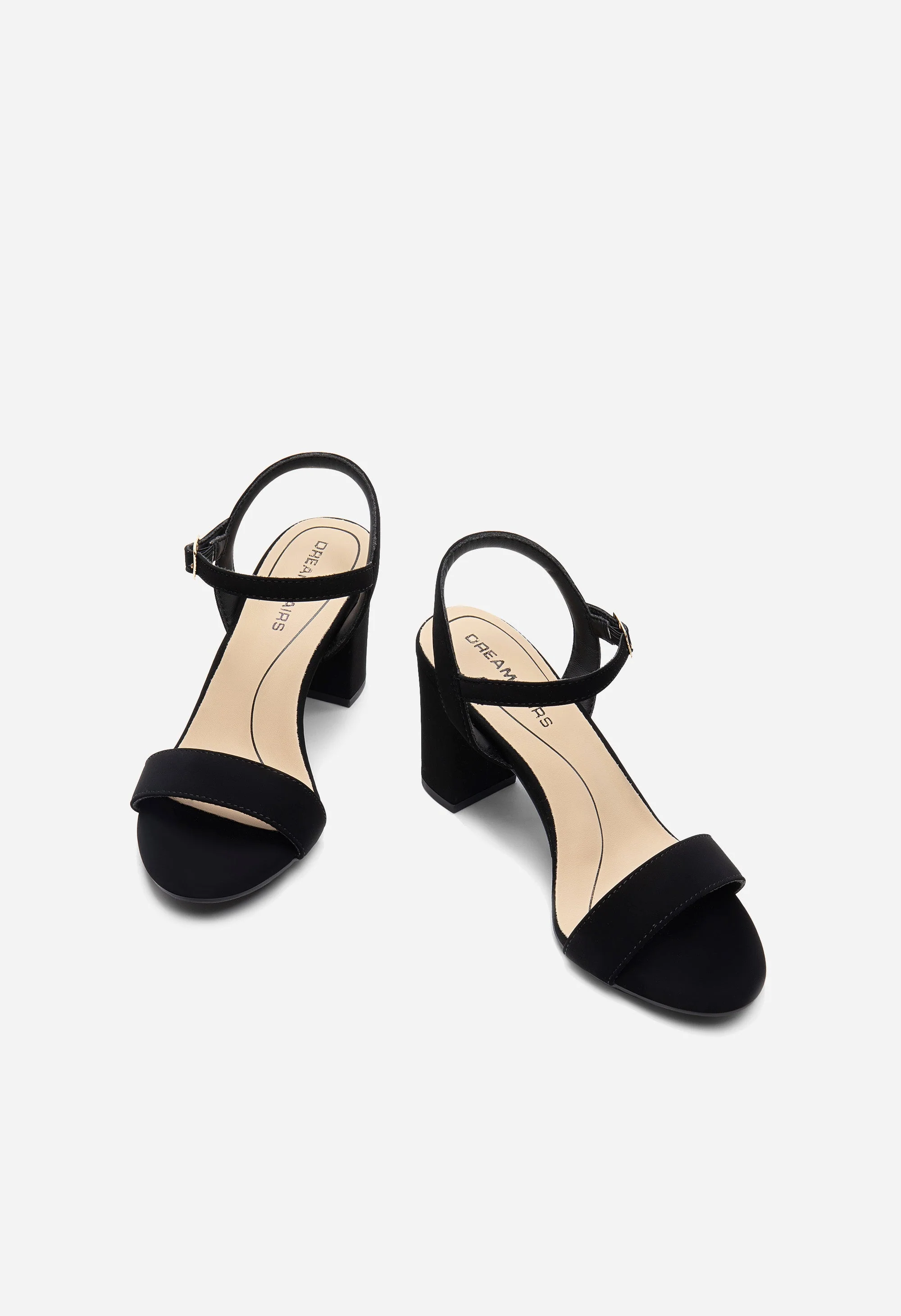 Women’s Leather Block Heel Sandals - Image 2