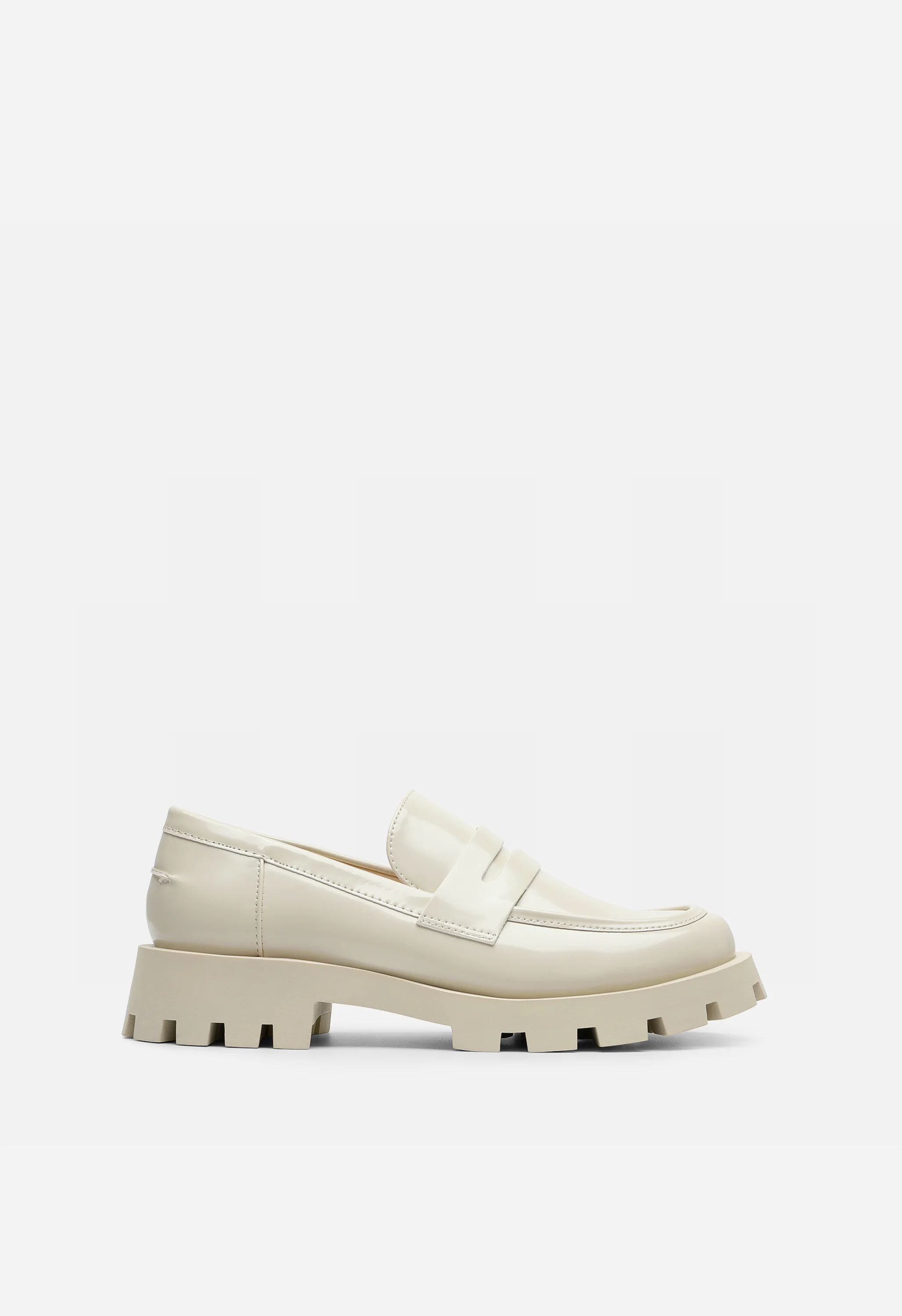 Women's Lug Sole Platform Penny Loafers
