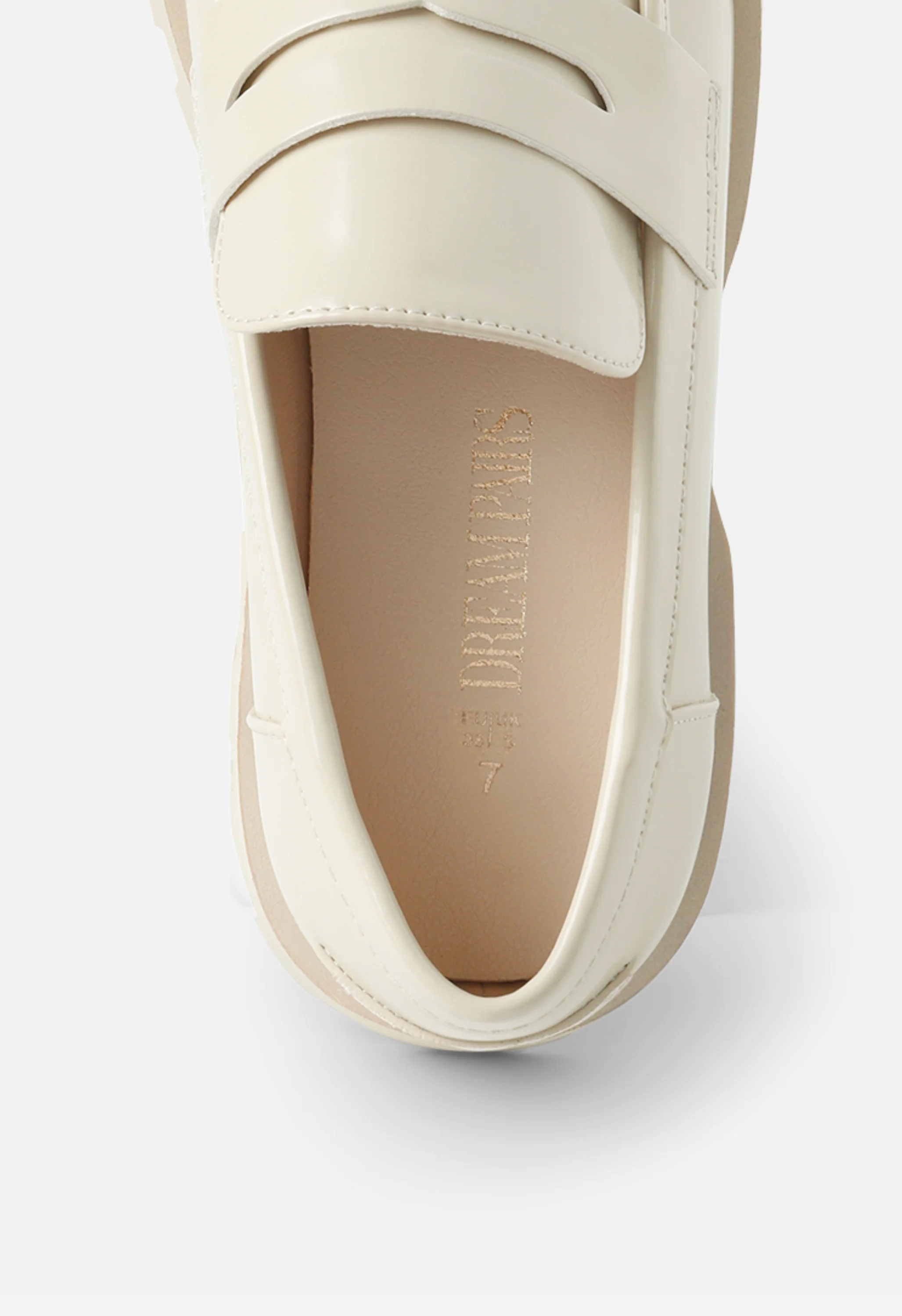 Women's Lug Sole Platform Penny Loafers - Image 5