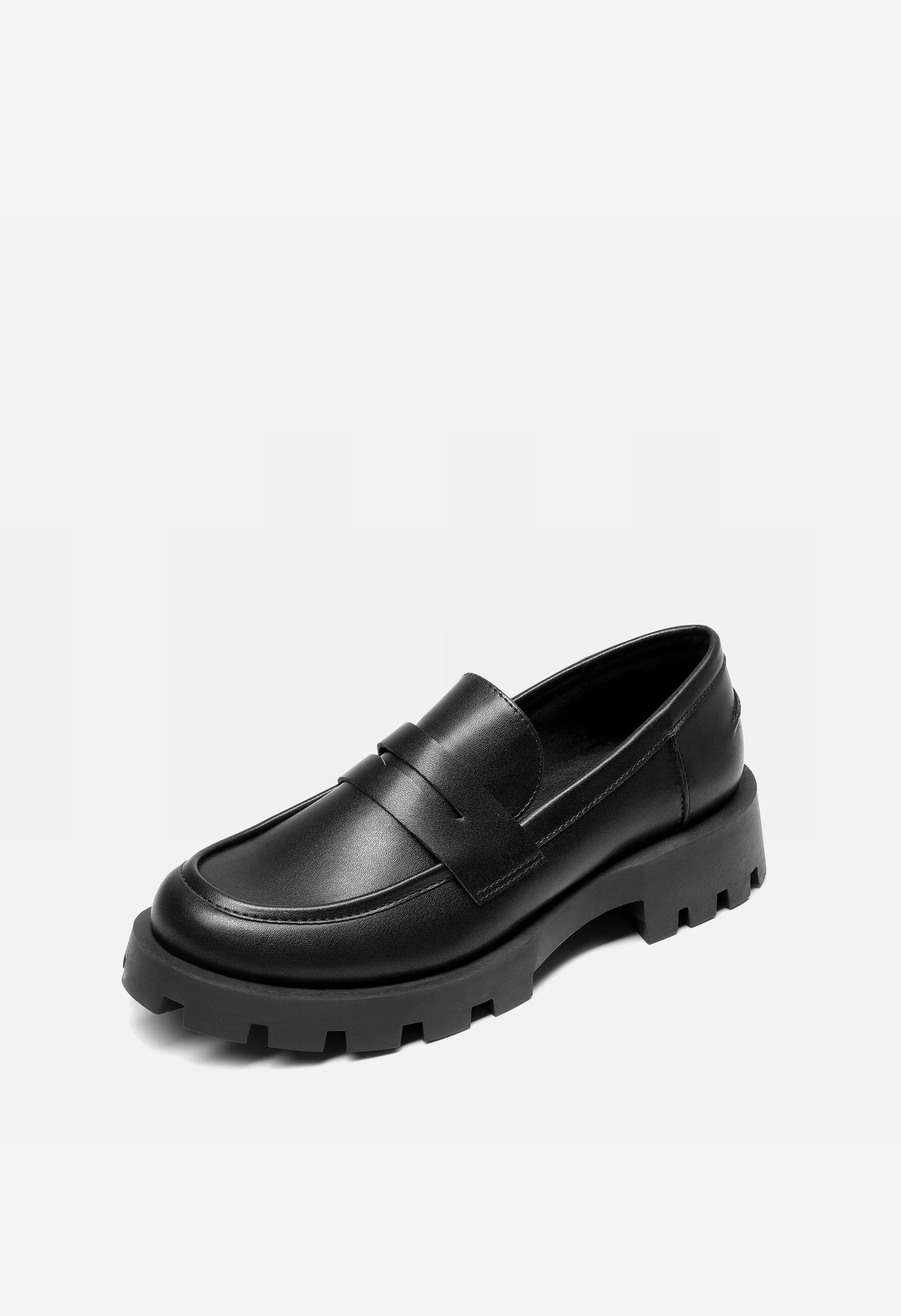 Women's Lug Sole Platform Penny Loafers - Image 3