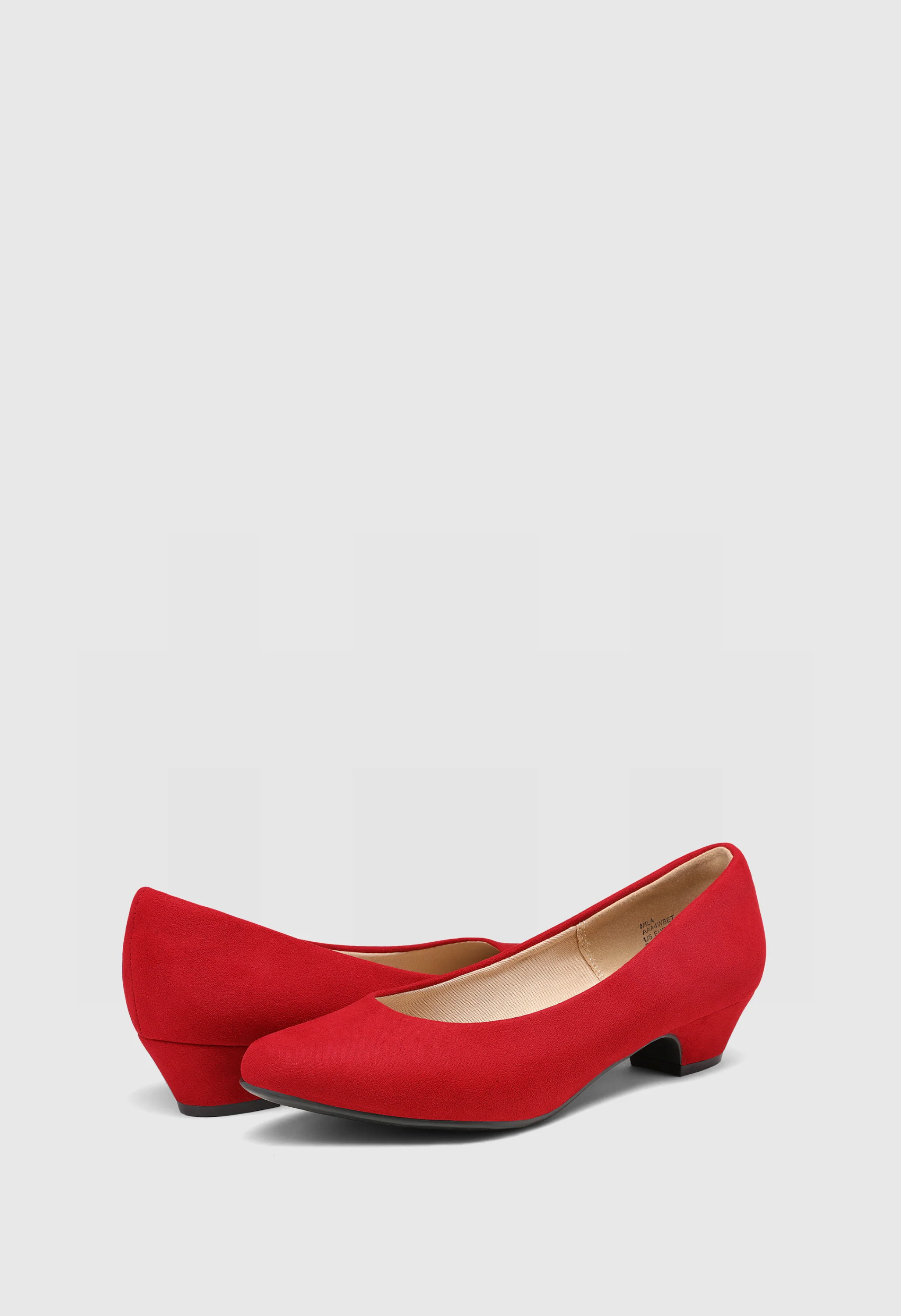 Women's Mila Low Chunky Heel Pump Shoes - Image 2