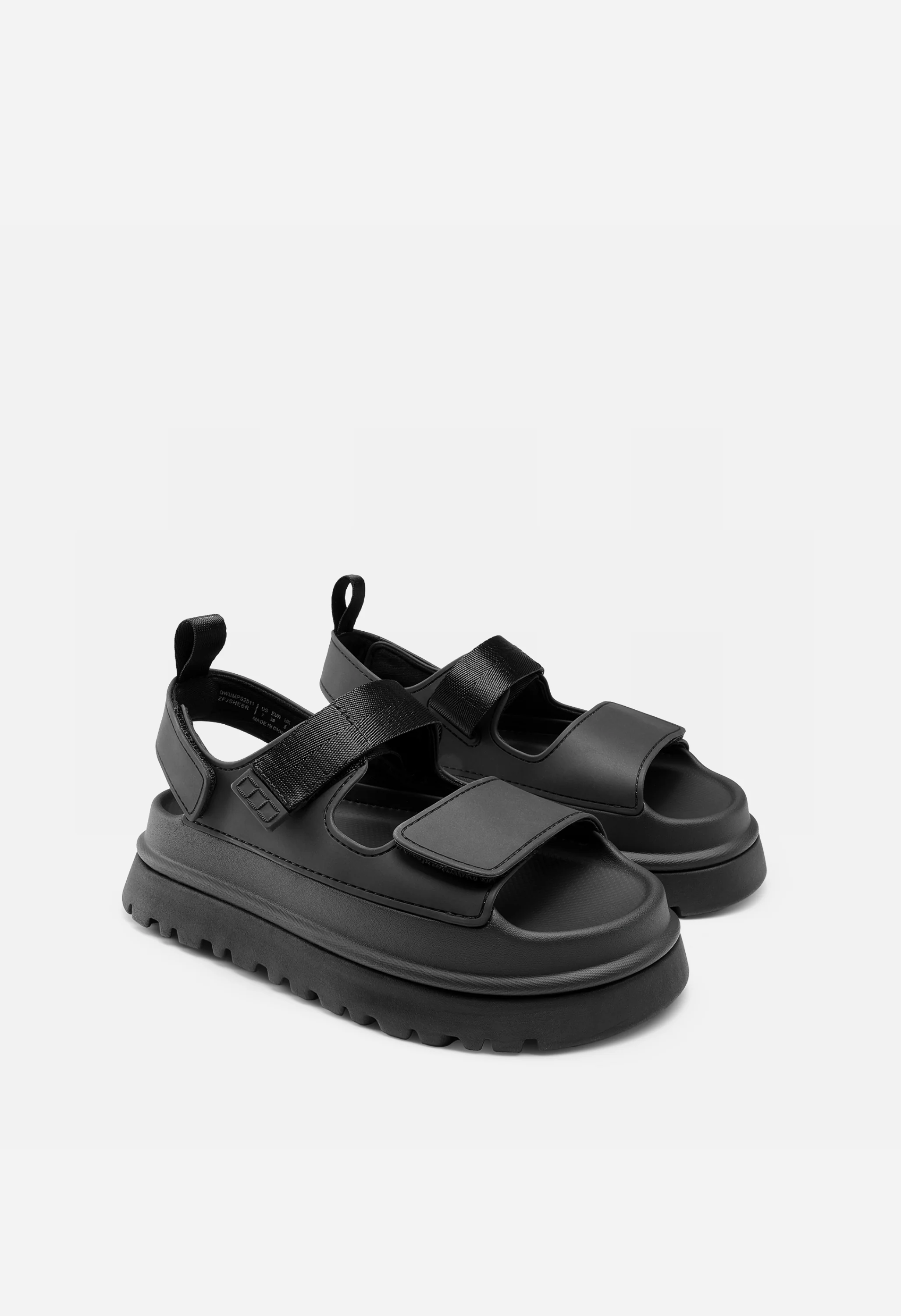 Women's Non-Slip Chunky Strap Platform Sandals - Image 5