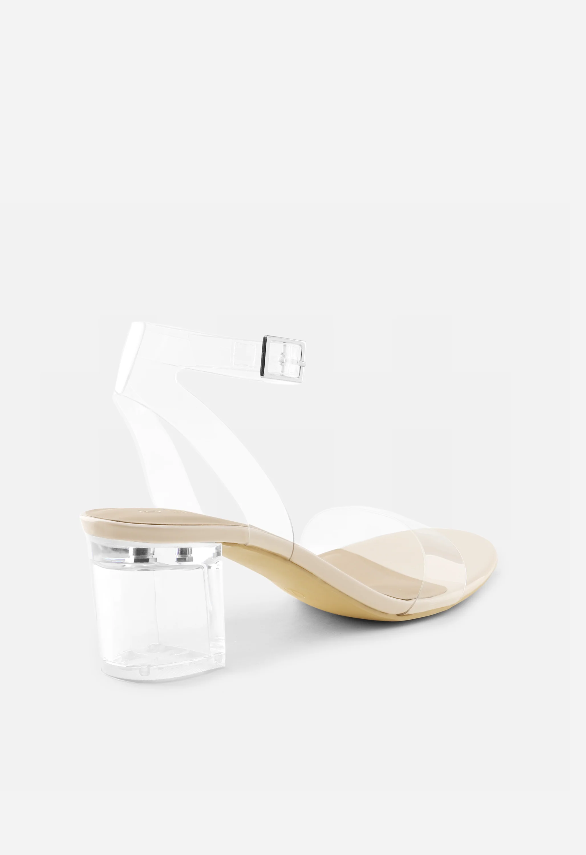 Women's Open Toe Ankle Strap Low Block Chunky Sandals - Image 2