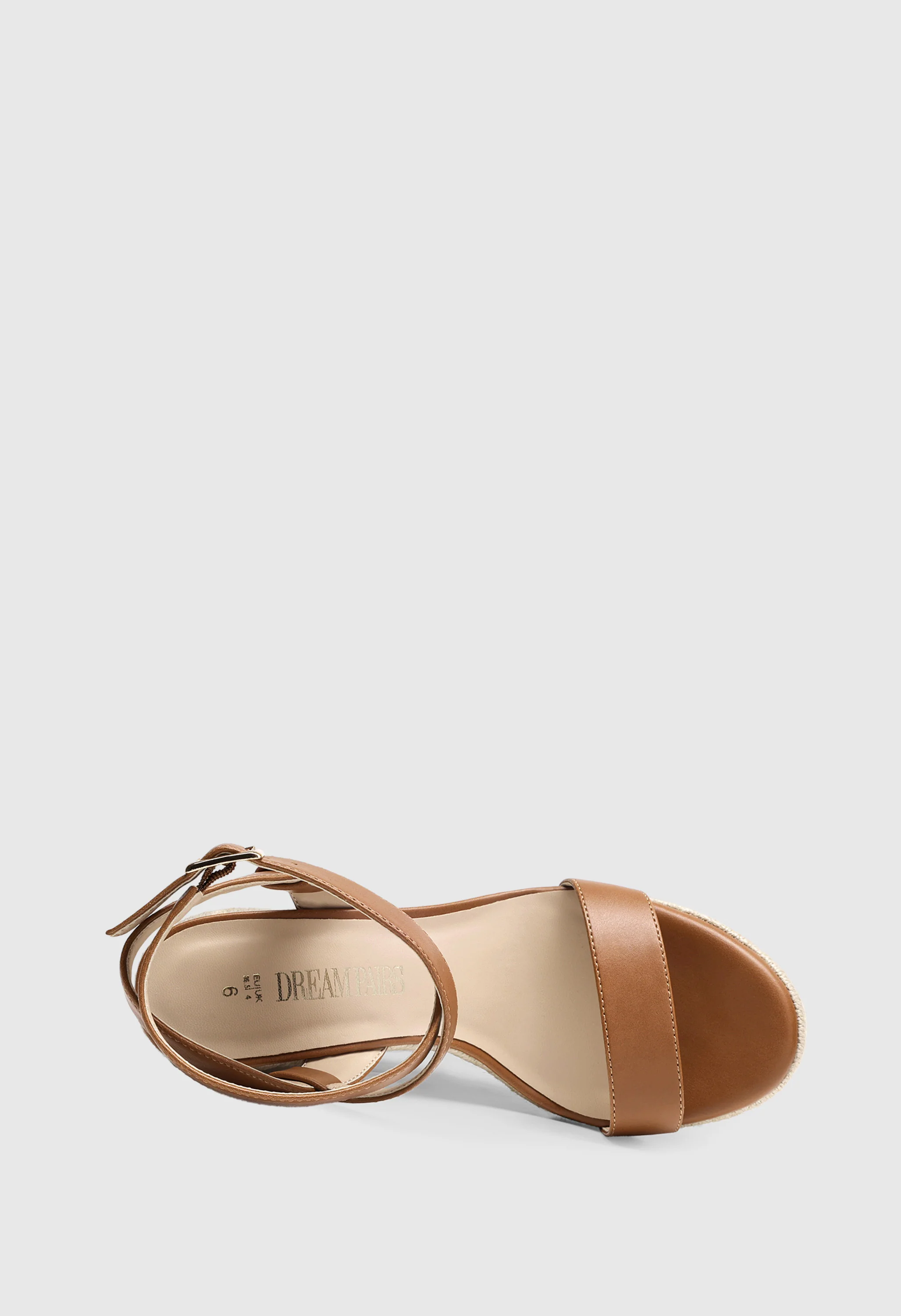 Women's Open Toe Espadrille Platform Wedge Sandals - Image 3