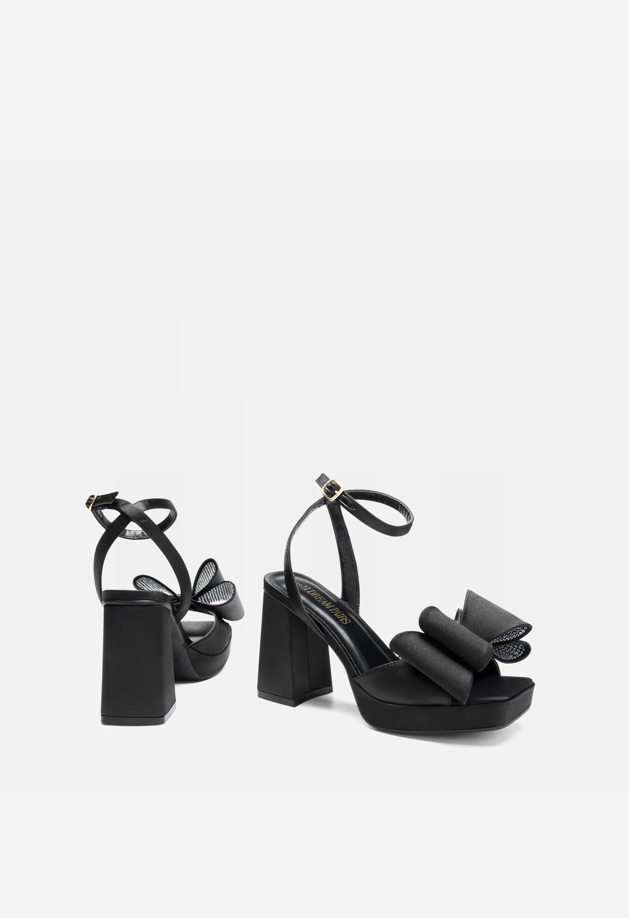 Women's Platform Chunky Heels Fashion  Dress Sandals - Image 3