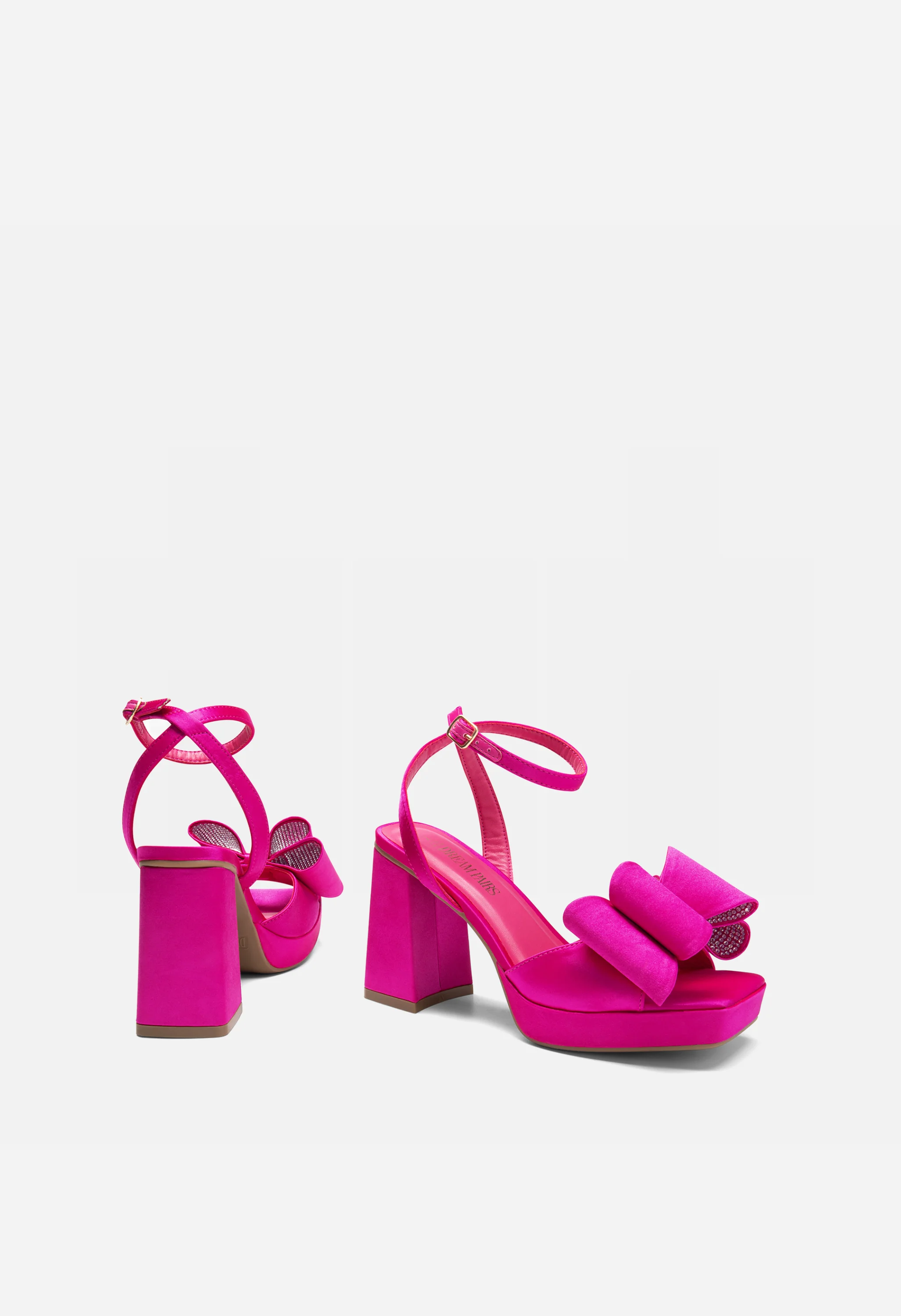 Women's Platform Chunky Heels Fashion  Dress Sandals - Image 3