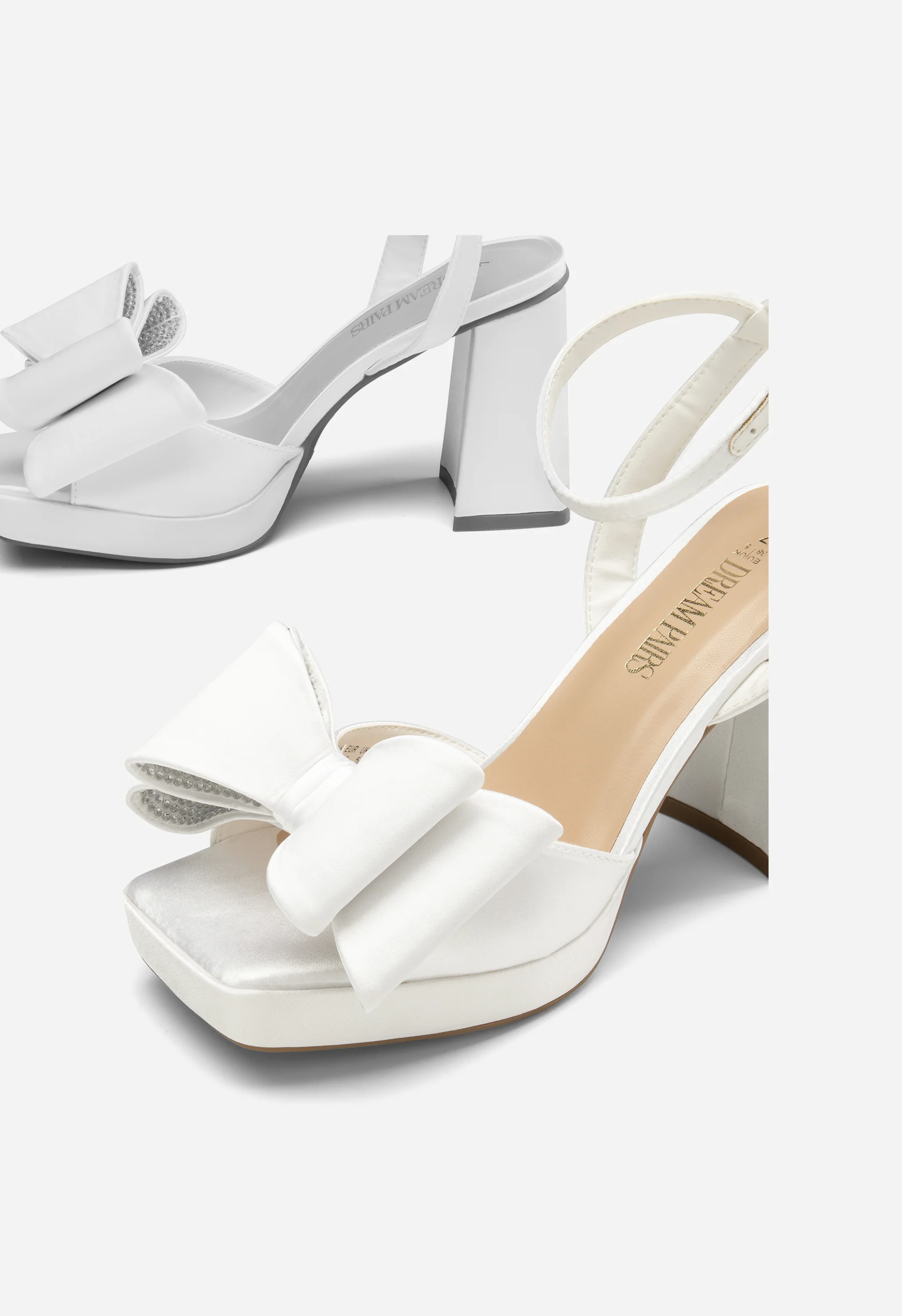 Women's Platform Chunky Heels Fashion  Dress Sandals - Image 3