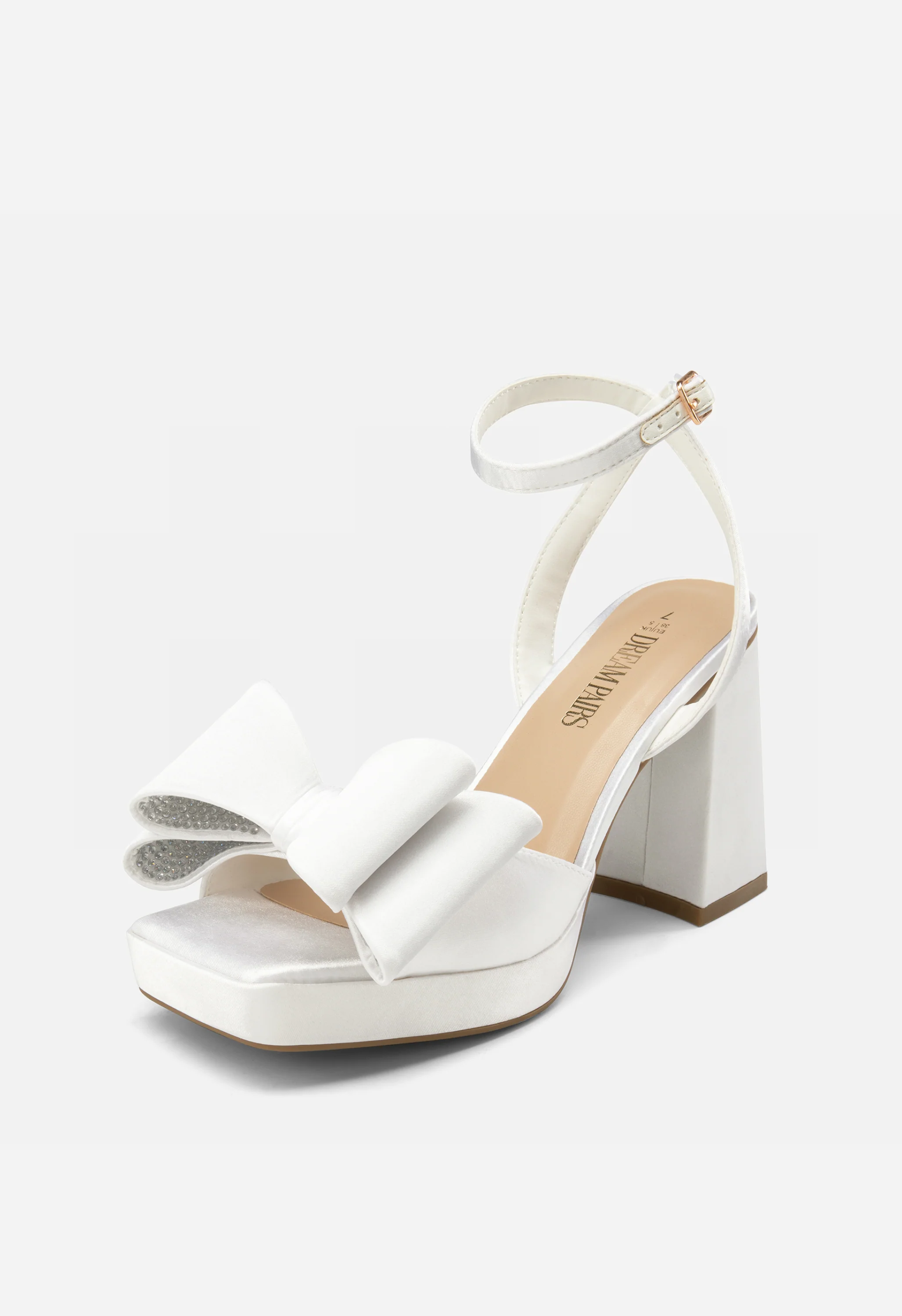 Women's Platform Chunky Heels Fashion  Dress Sandals - Image 4