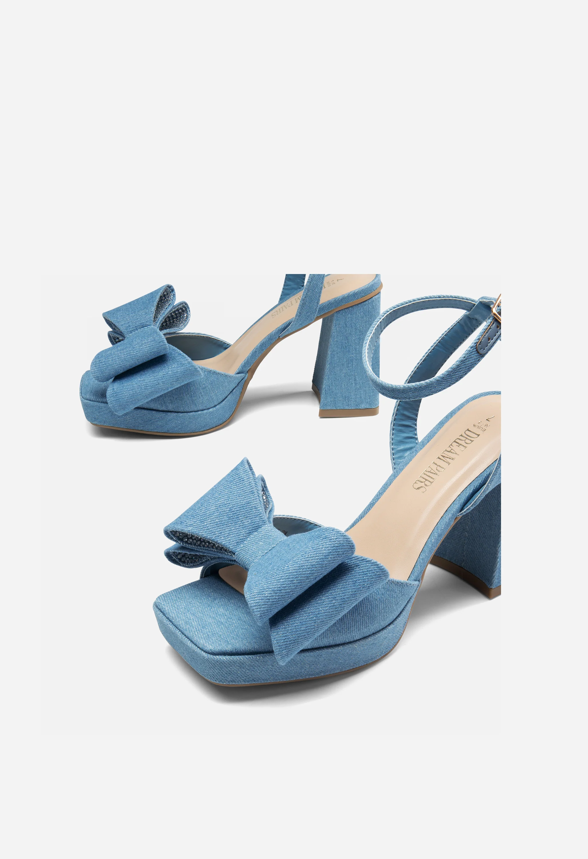 Women's Platform Chunky Heels Fashion  Dress Sandals - Image 4