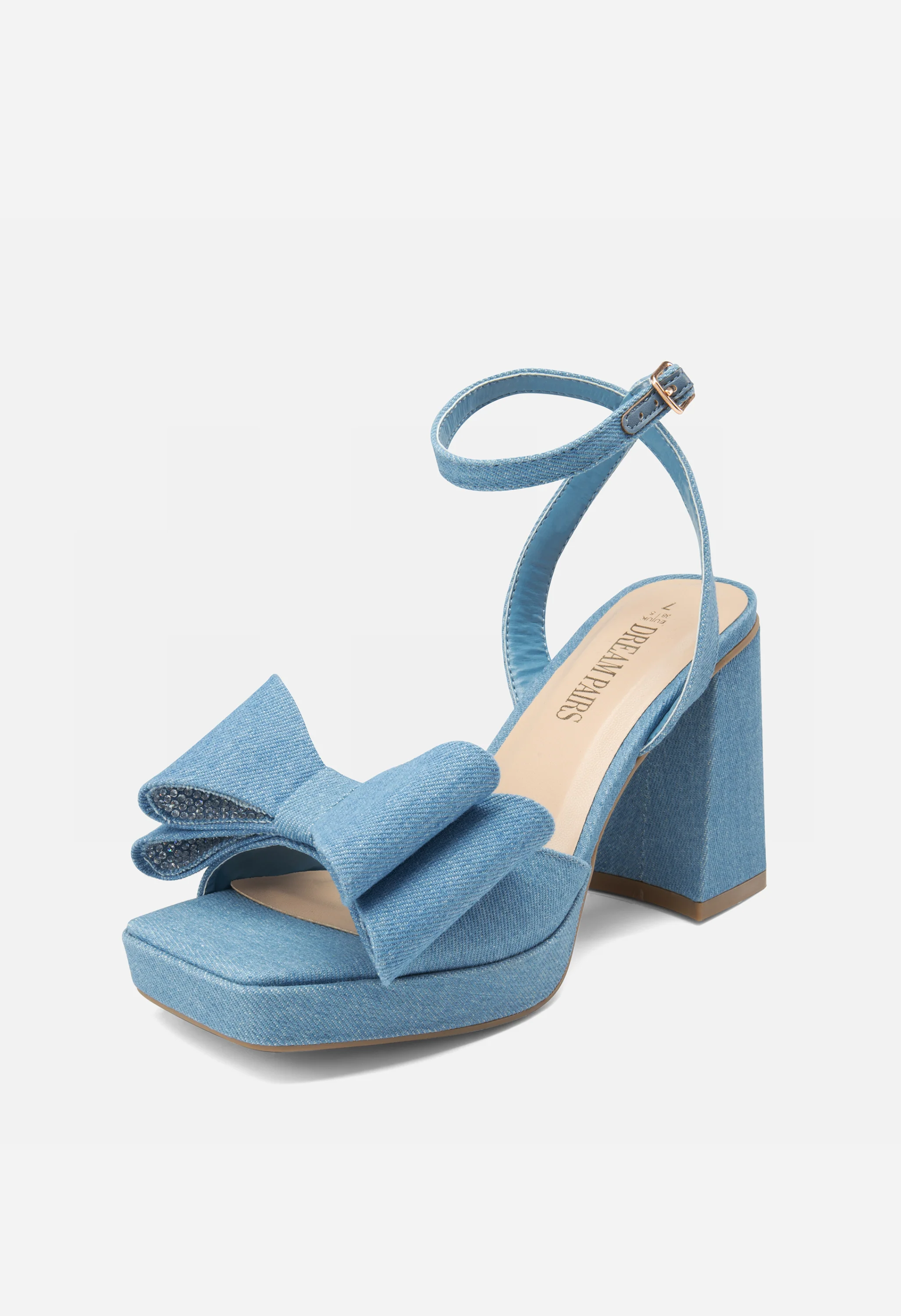 Women's Platform Chunky Heels Fashion  Dress Sandals - Image 5