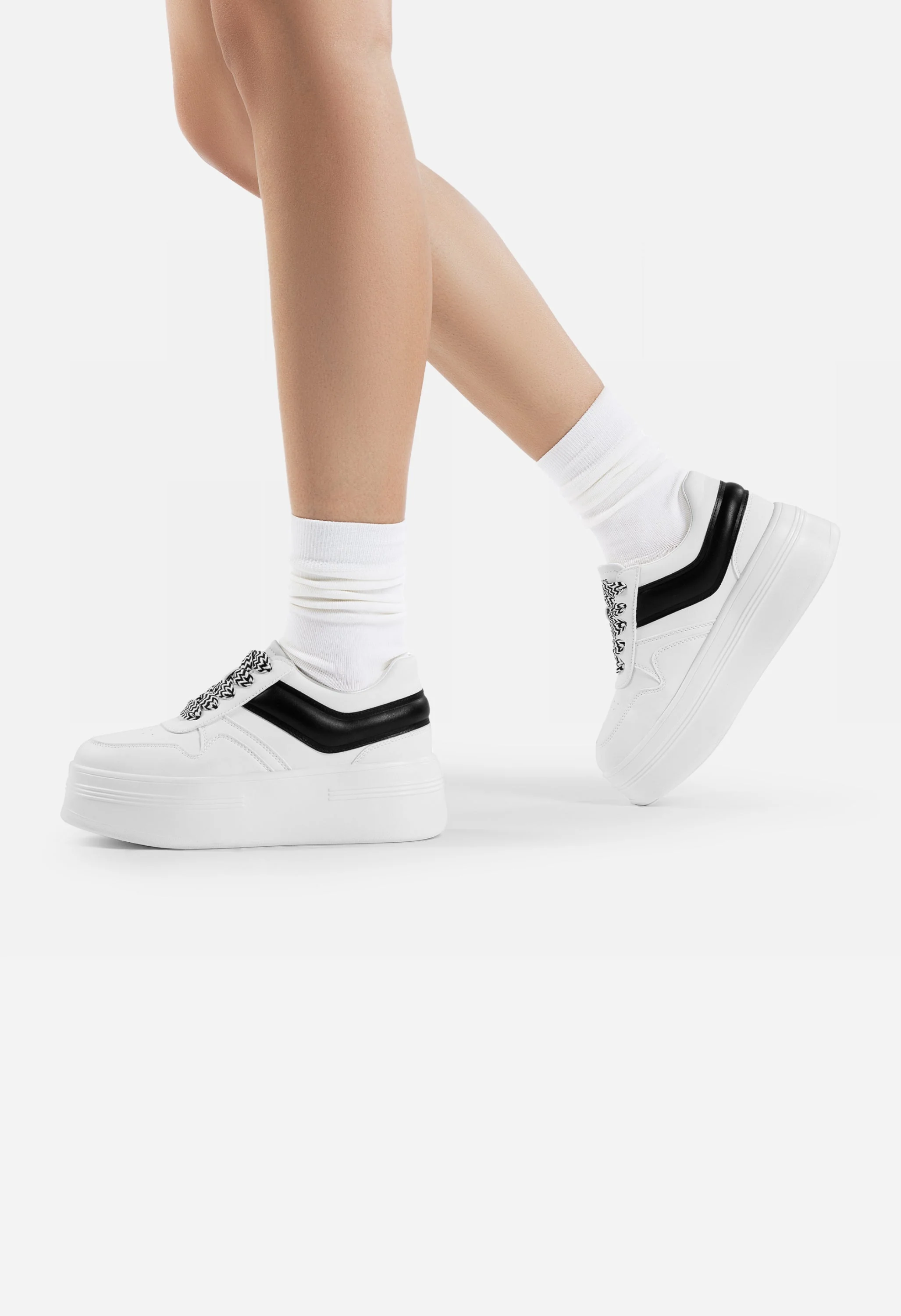 Women’s Platform Sneakers with High Heel and Non-Slip Comfort - Image 6