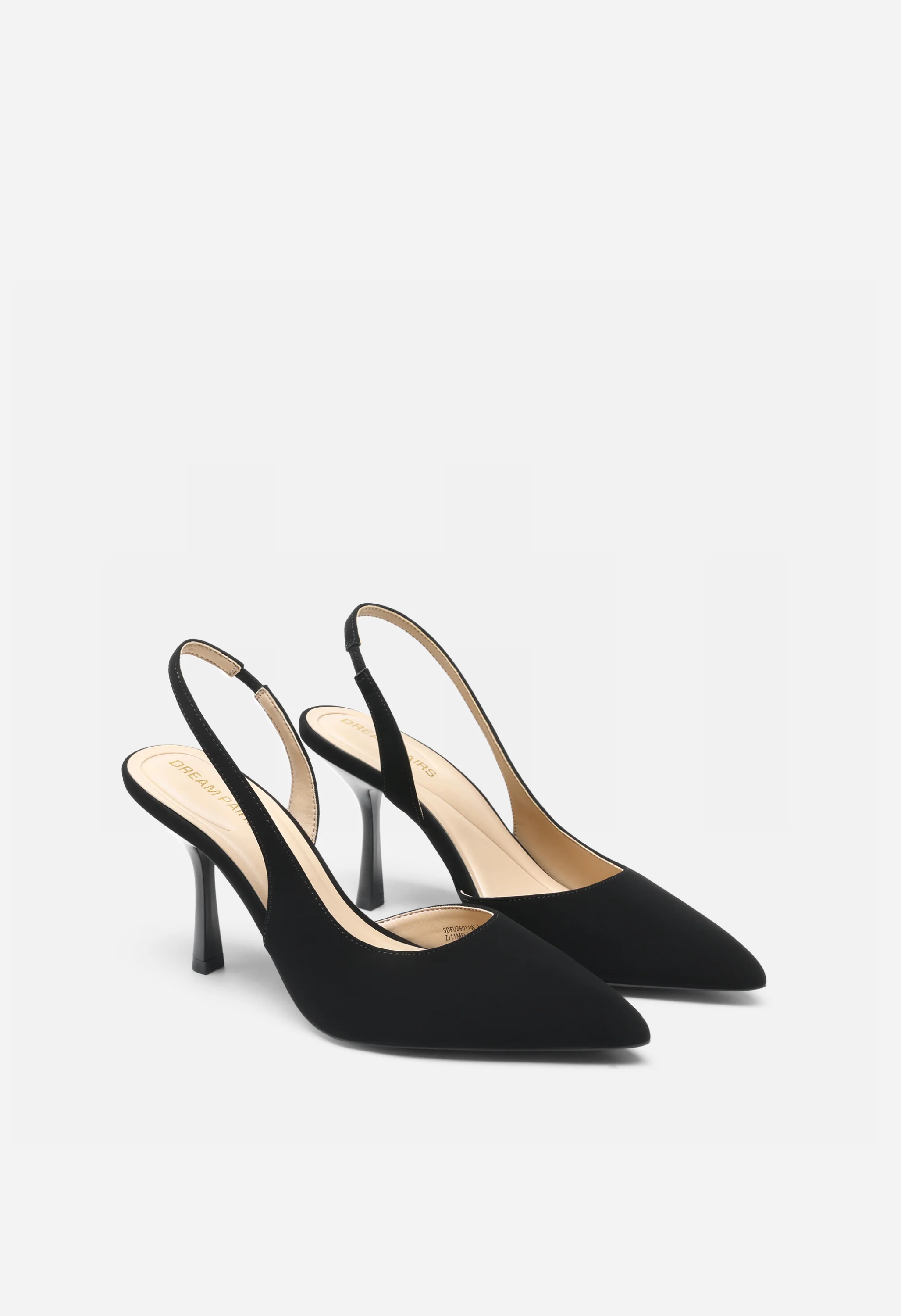 Women’s Pointed-Toe Slingback Stiletto Pumps - Image 3