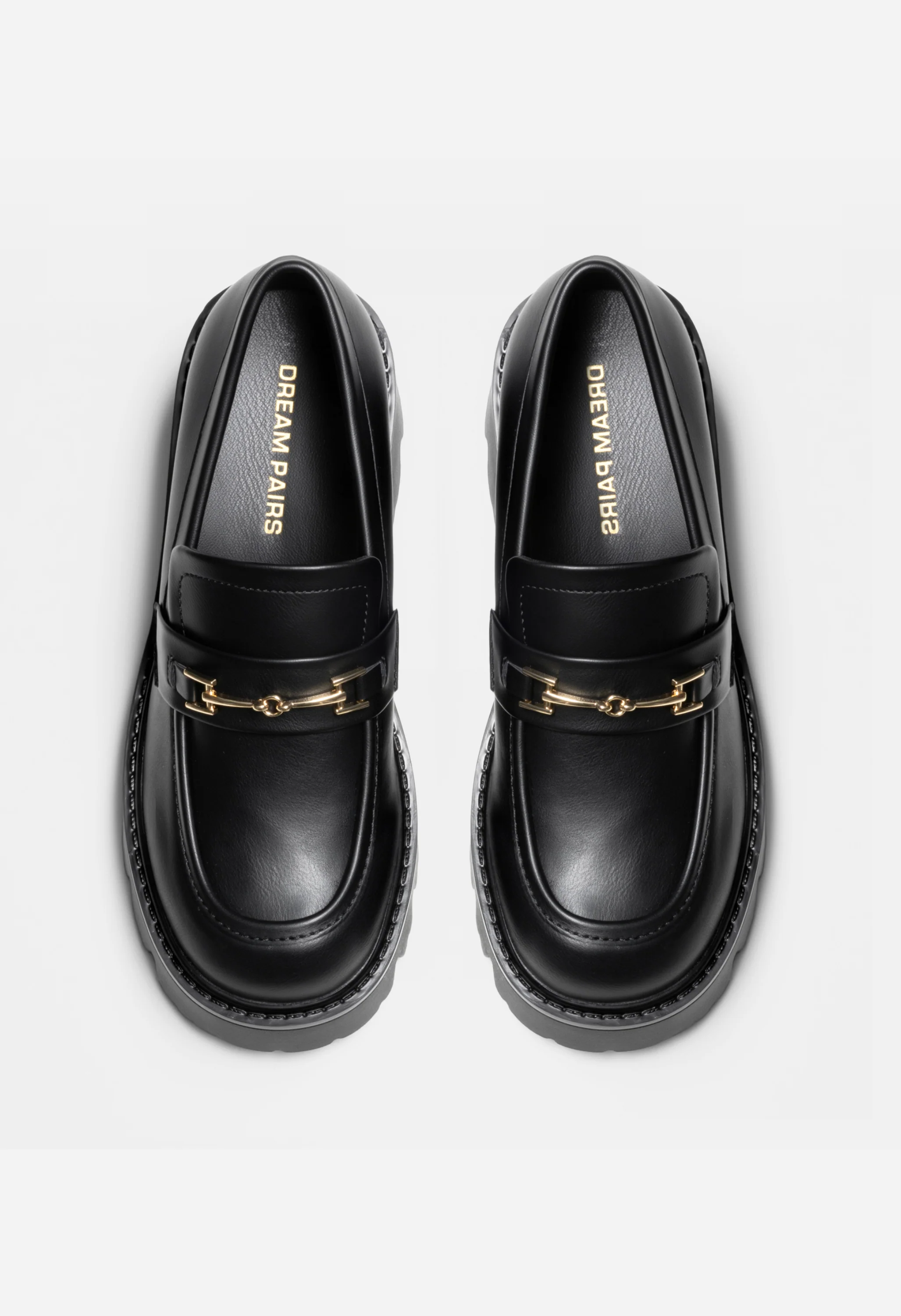 Women’s Preppy Y2K Chunky Heel Loafers - Image 6