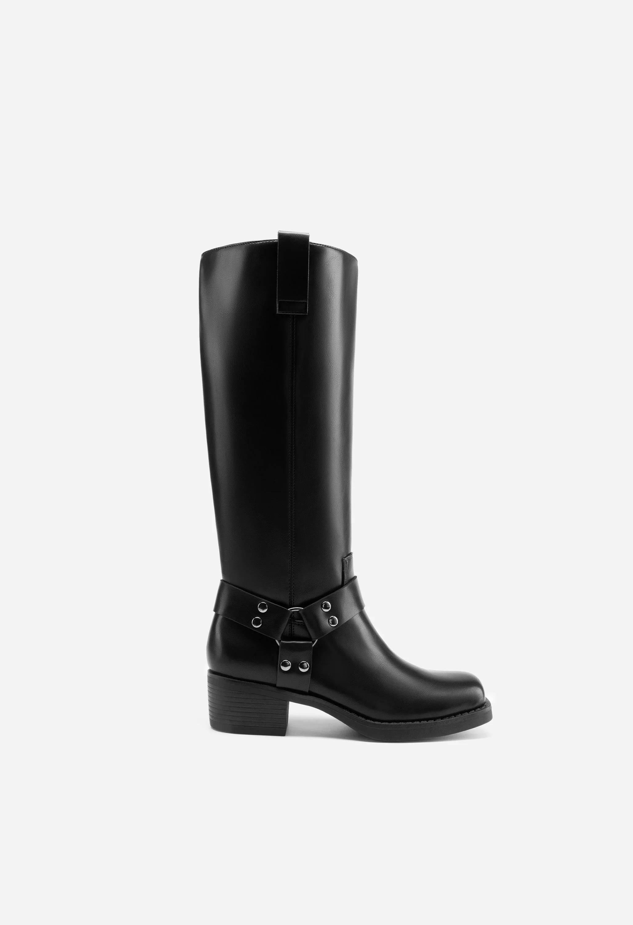 Women's Retro Punk Moto Boots - Image 2