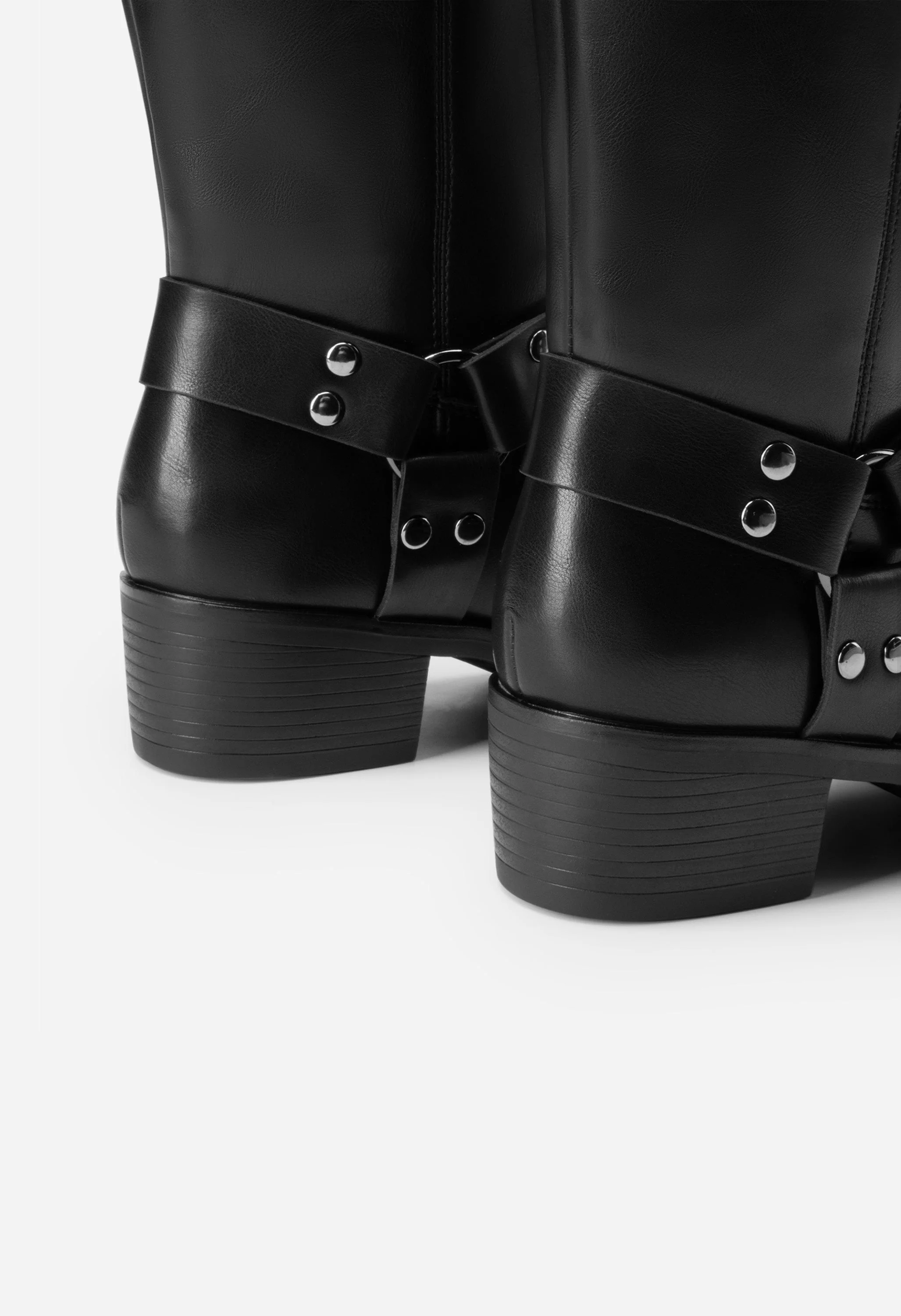 Women's Retro Punk Moto Boots - Image 5