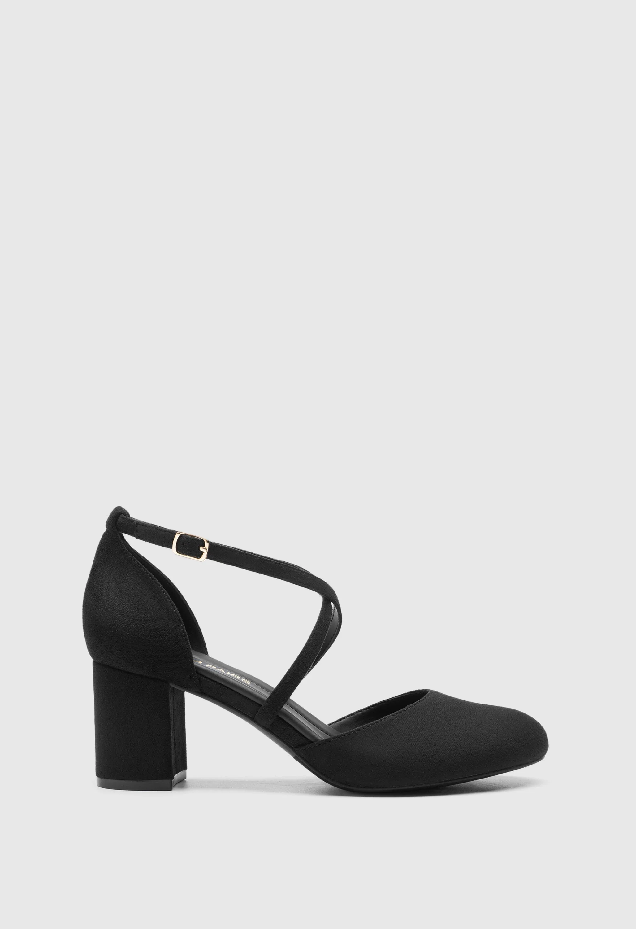 Women's Round-Toe Block Heel Pumps - Image 2