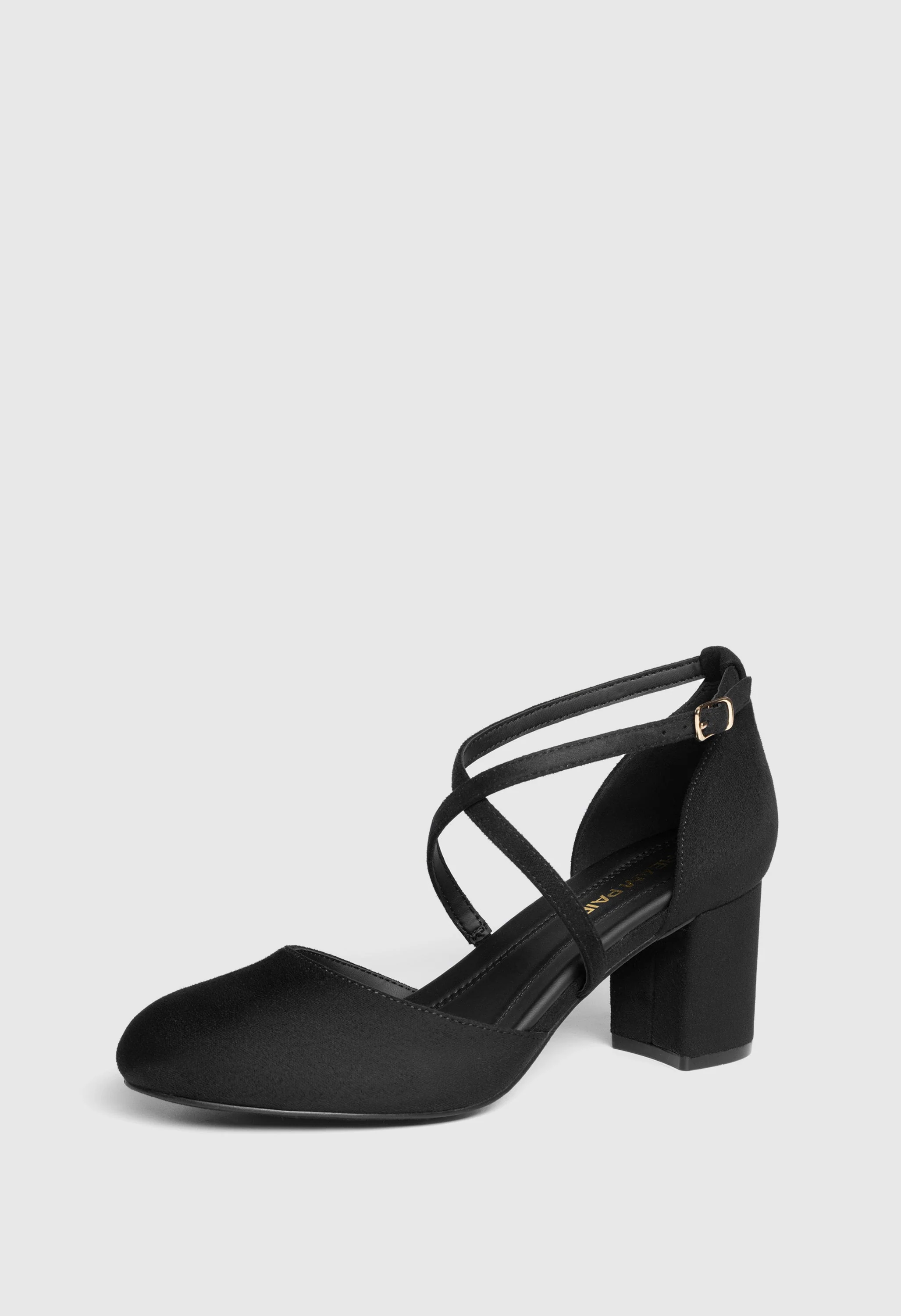 Women's Round-Toe Block Heel Pumps - Image 7