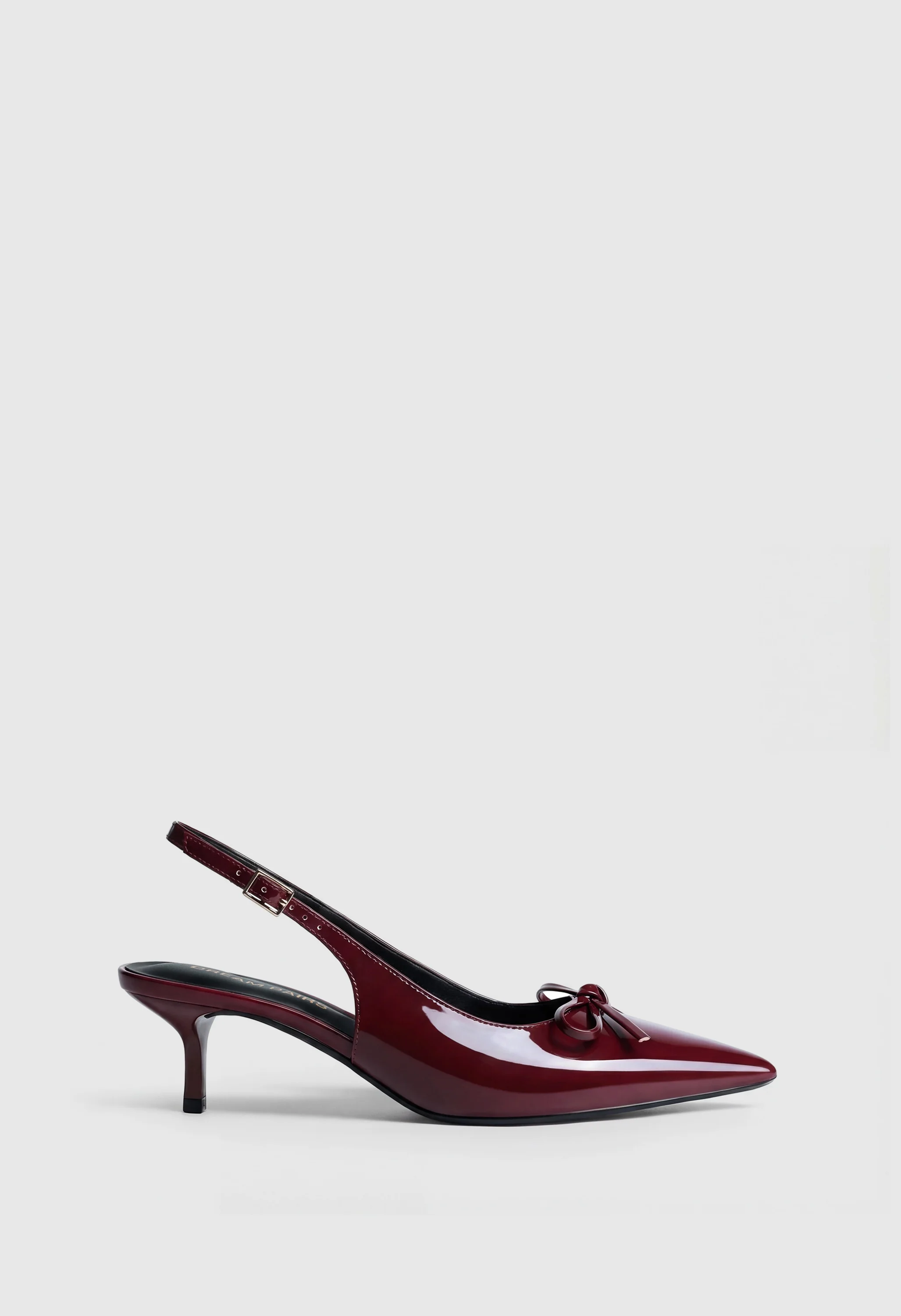 Womens Slingback Kitten Heel - Image 3