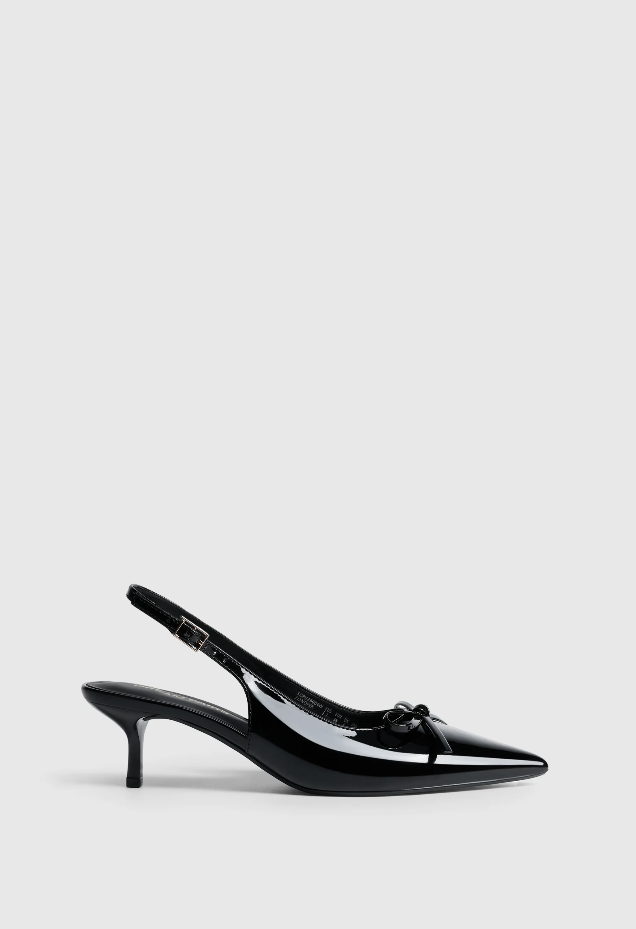 Womens Slingback Kitten Heels - Image 3