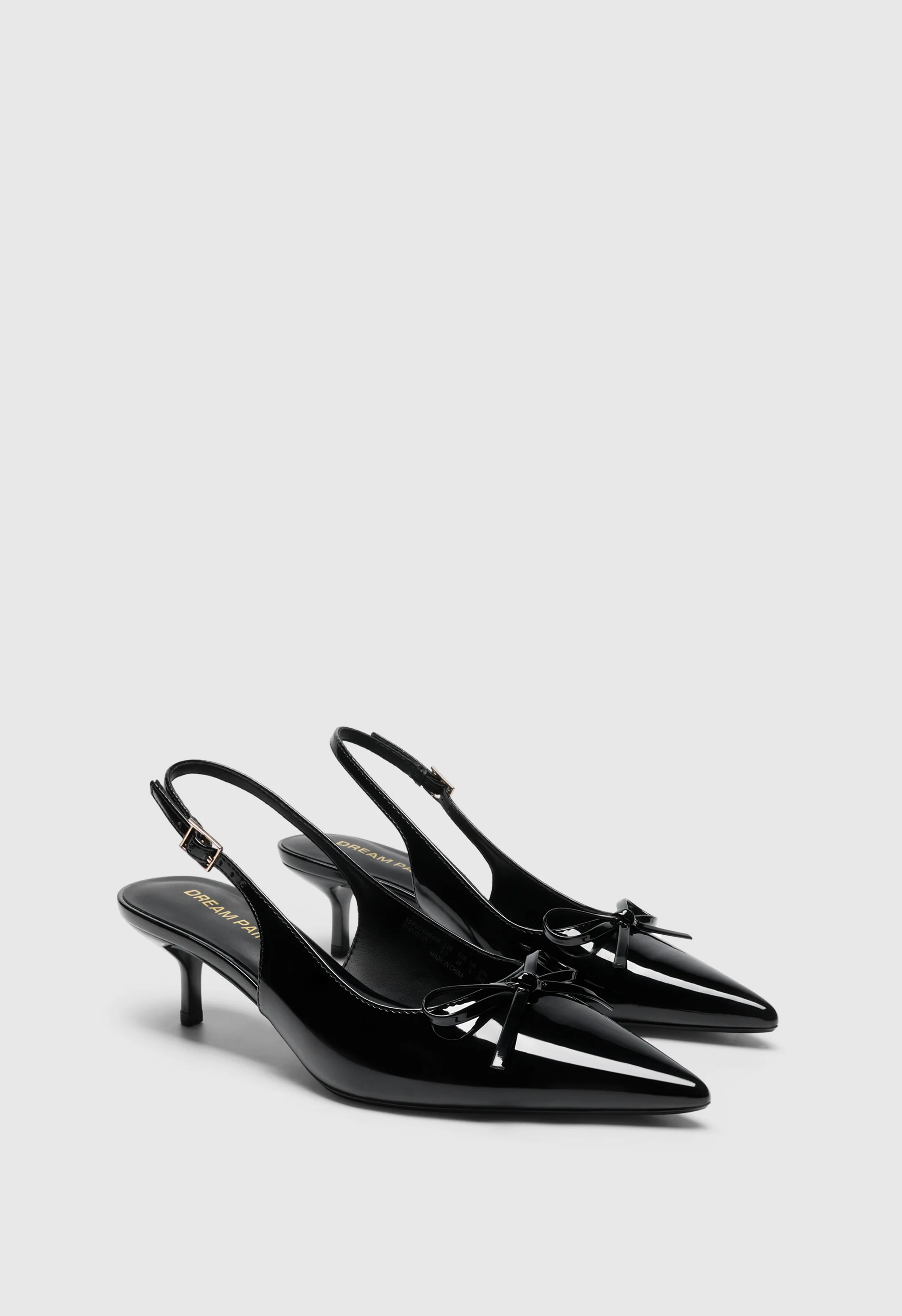 Womens Slingback Kitten Heels - Image 4