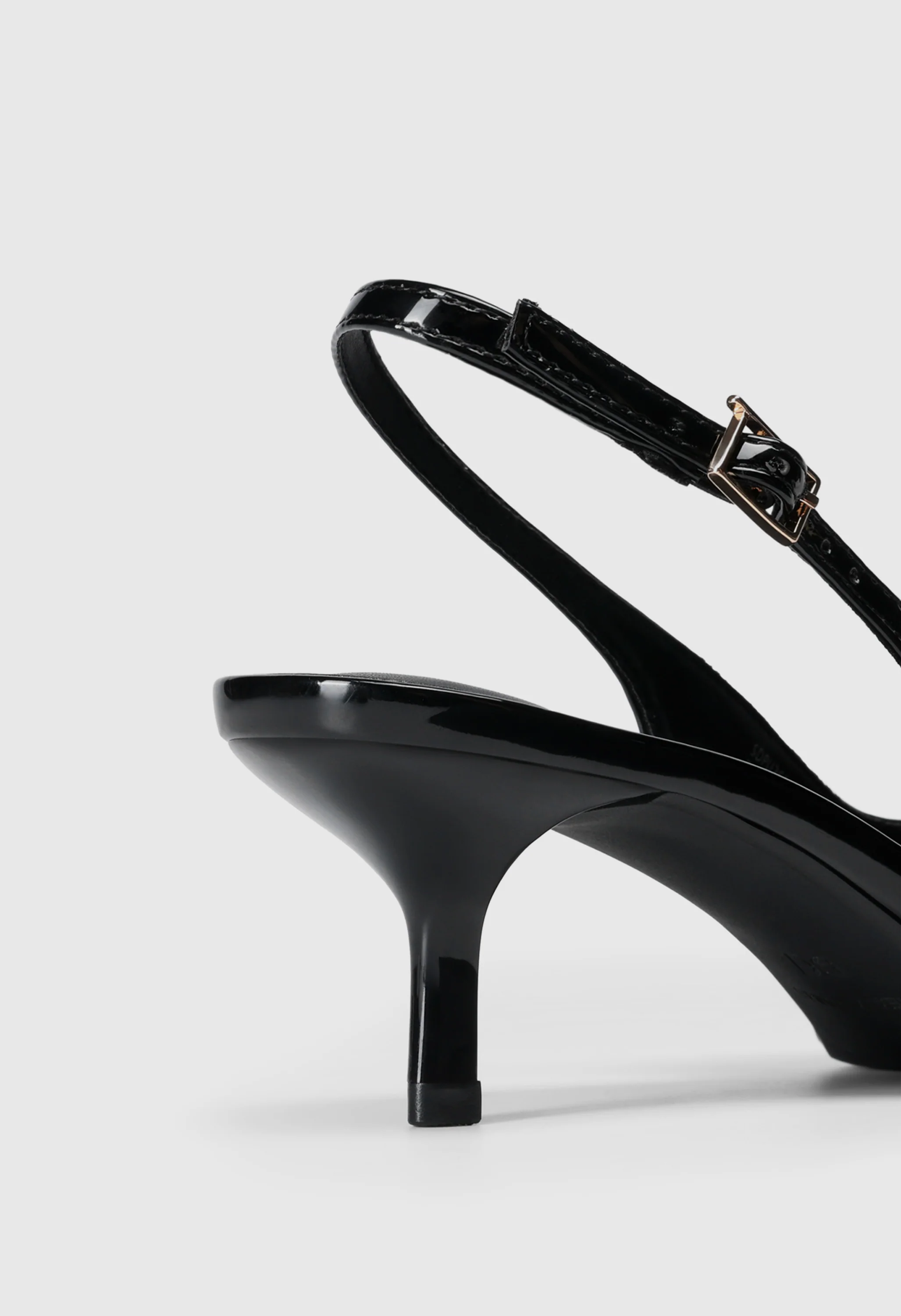Womens Slingback Kitten Heels - Image 6