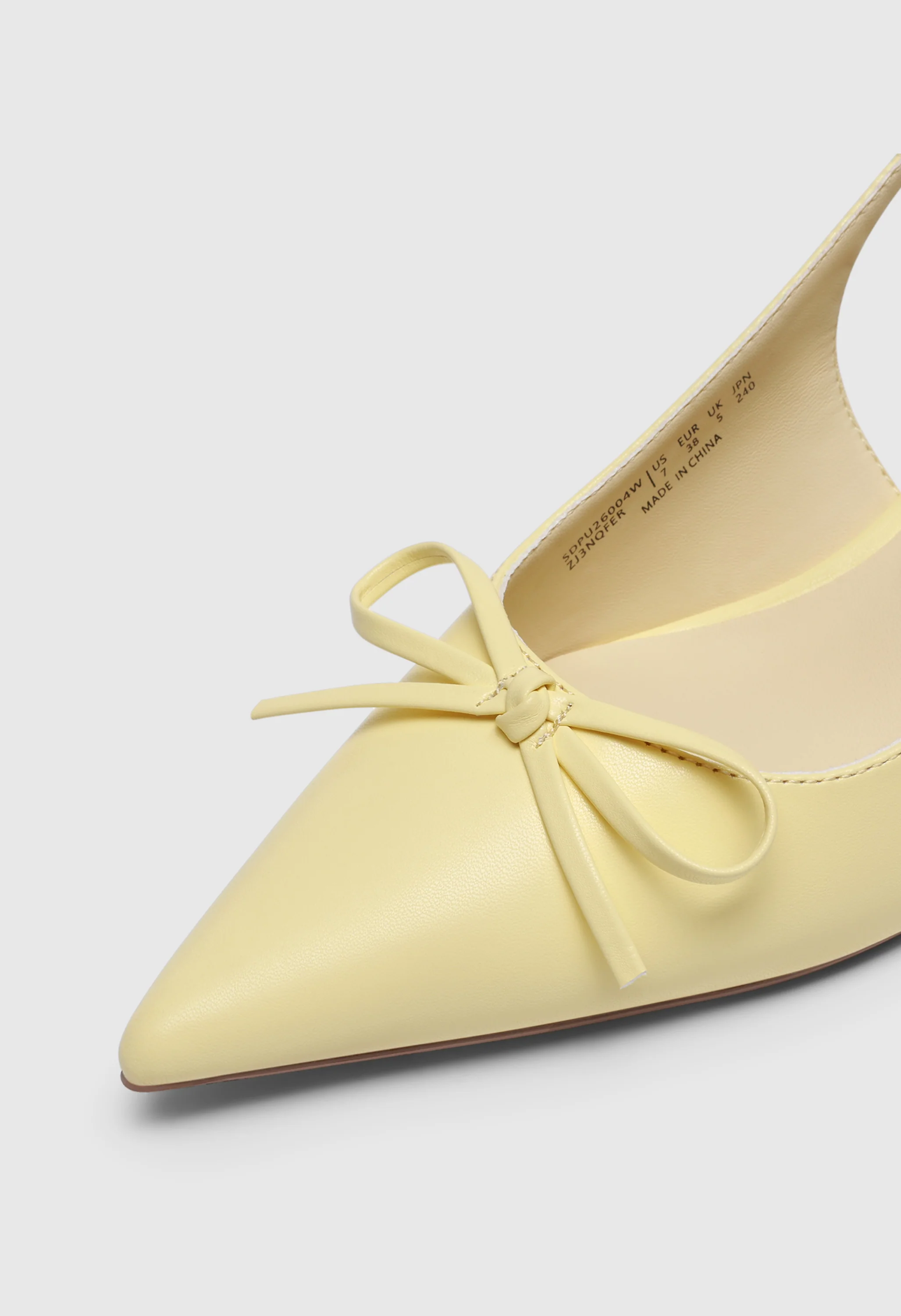 Womens Slingback Kitten Heels - Image 4