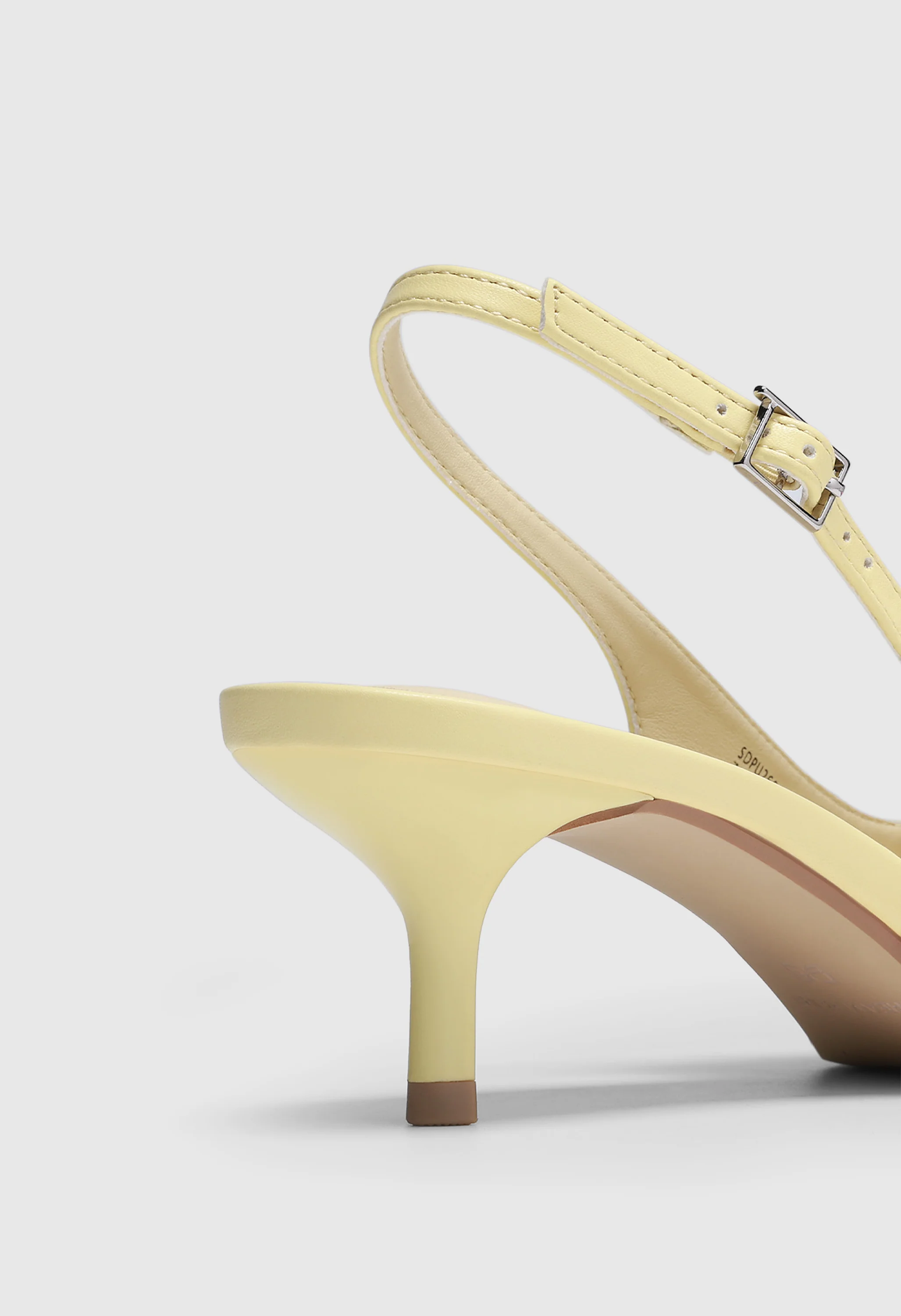 Womens Slingback Kitten Heels - Image 5