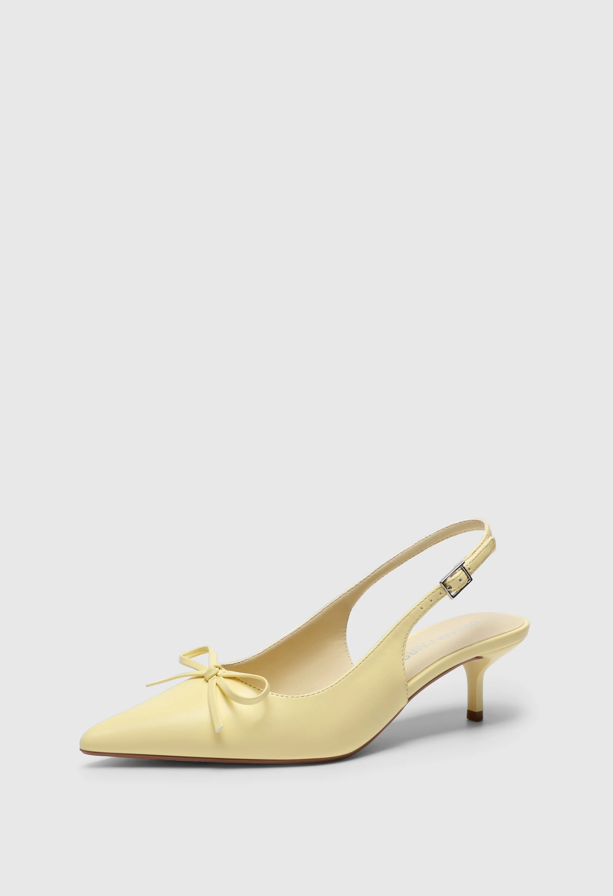Womens Slingback Kitten Heels - Image 8