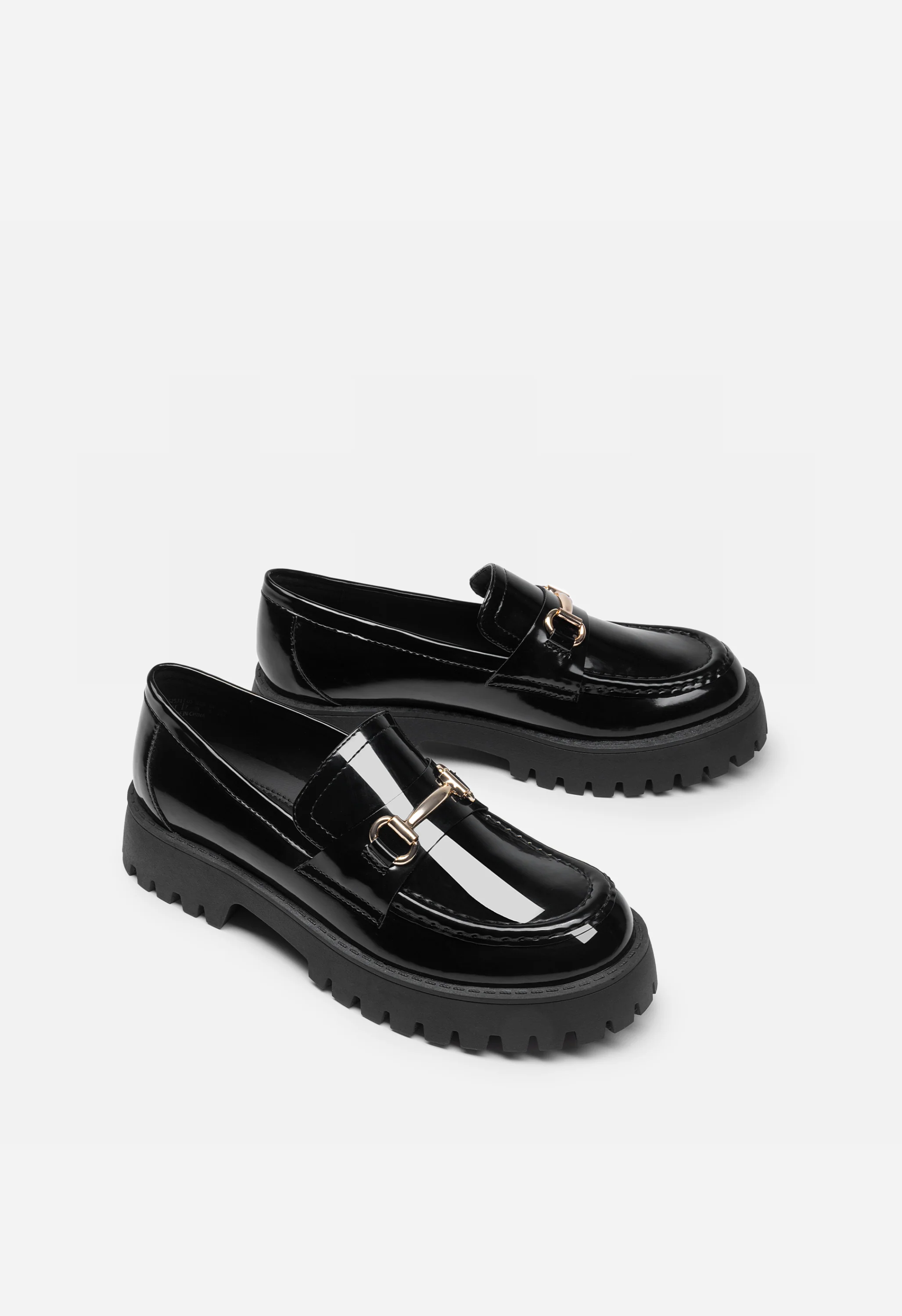 Women's Slip Resistant Platform Chunky Penny Loafers - Image 5