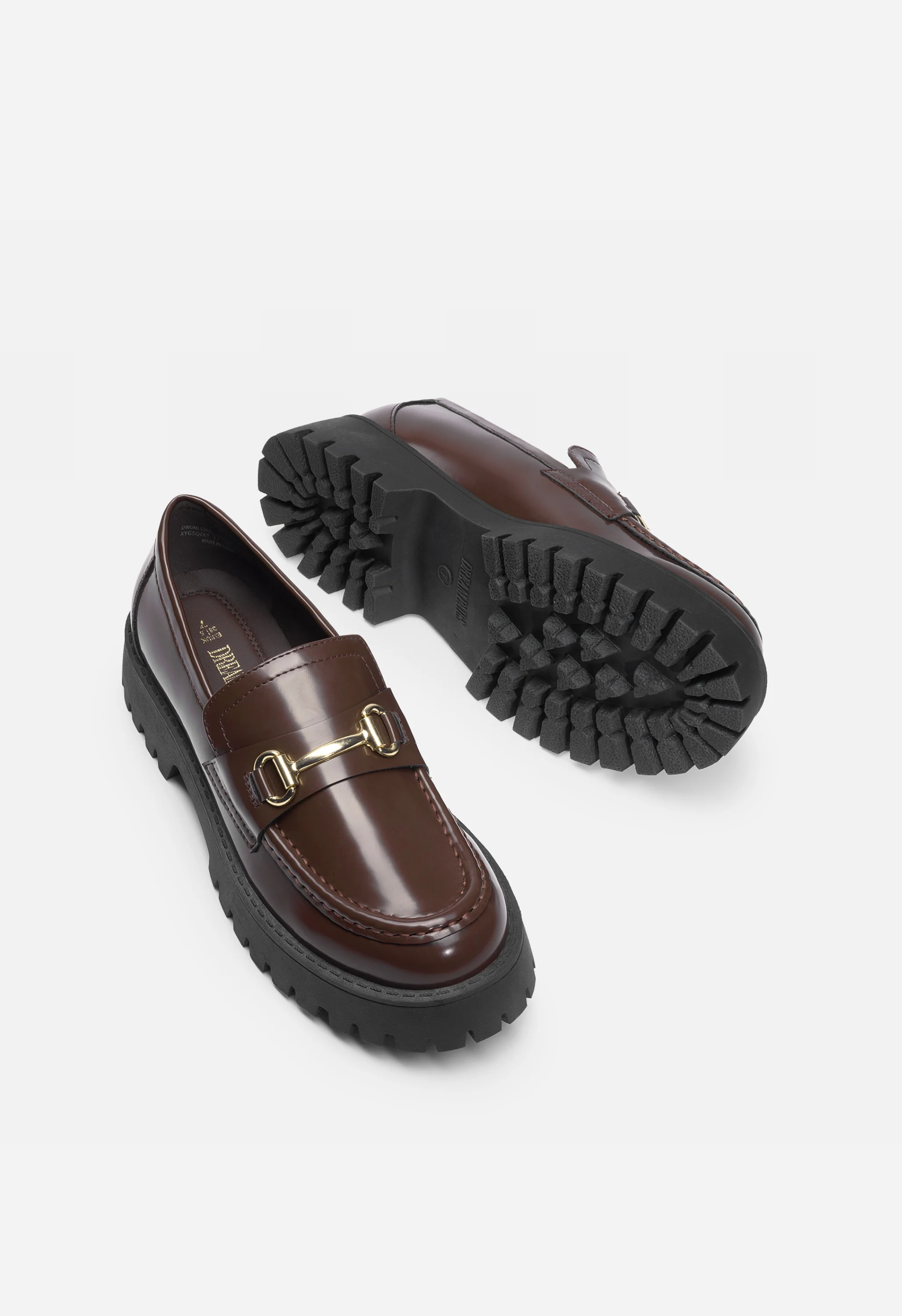 Women's Slip Resistant Platform Chunky Penny Loafers - Image 6