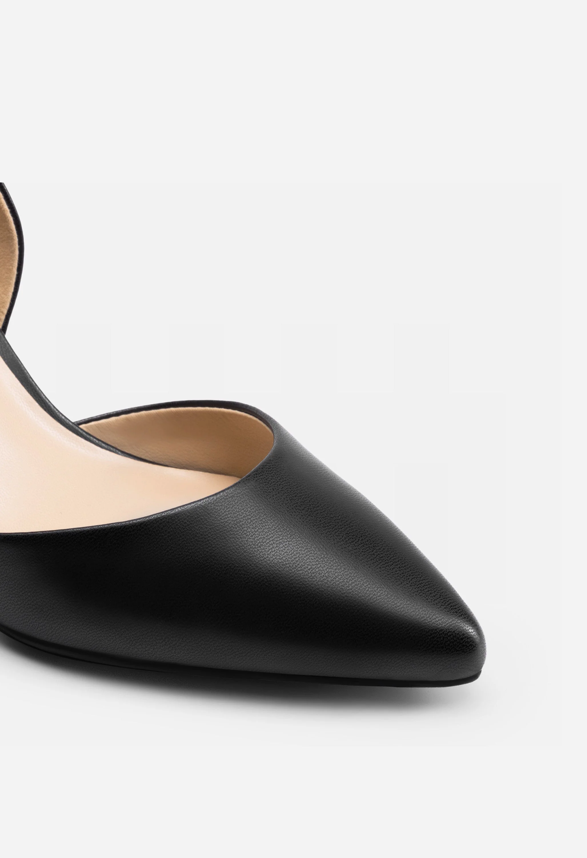Women’s Sophisticated V-Cut Mid Heel Pumps - Image 5