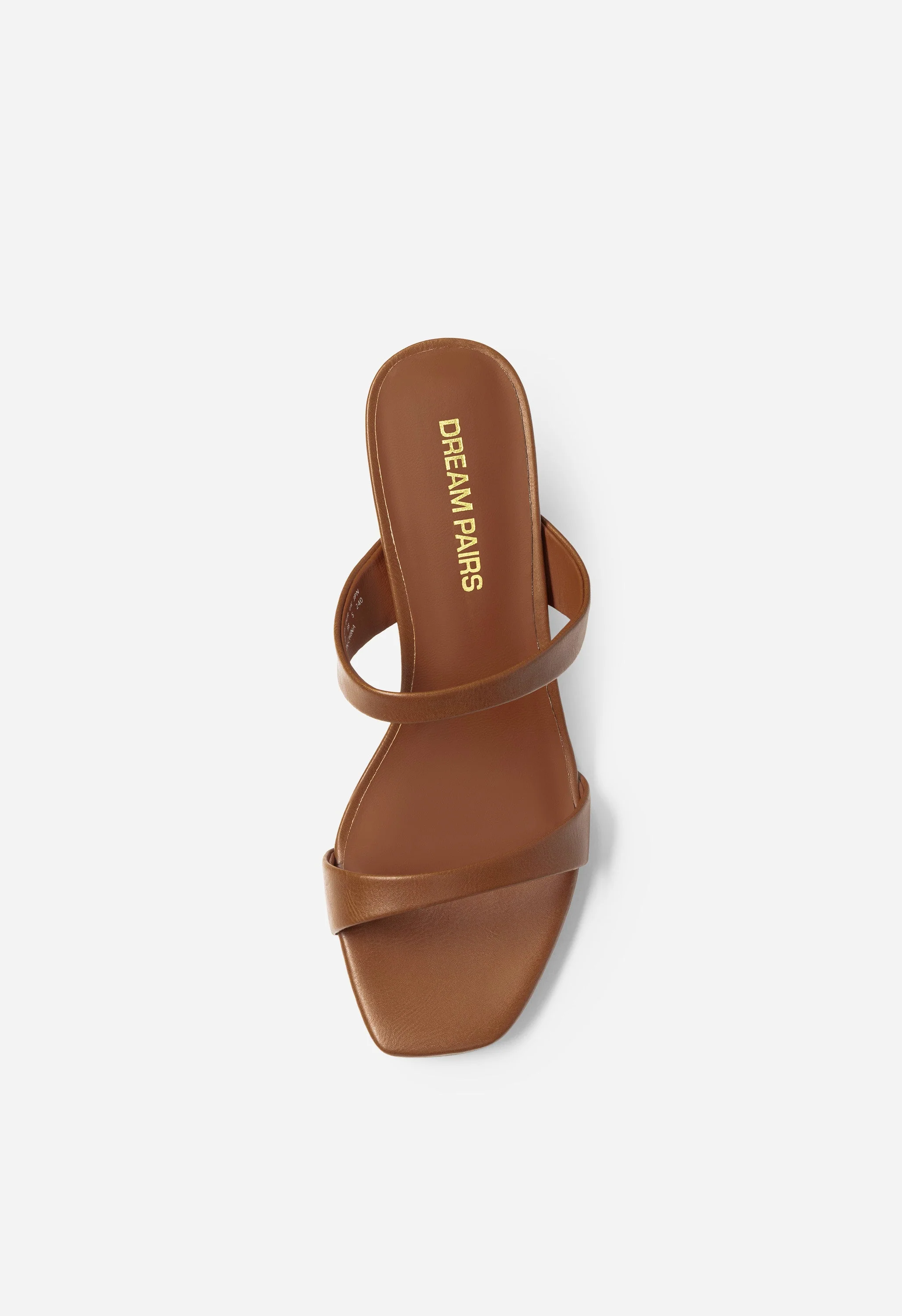 Square-Toe Double-Strap Kitten Heels - Image 7
