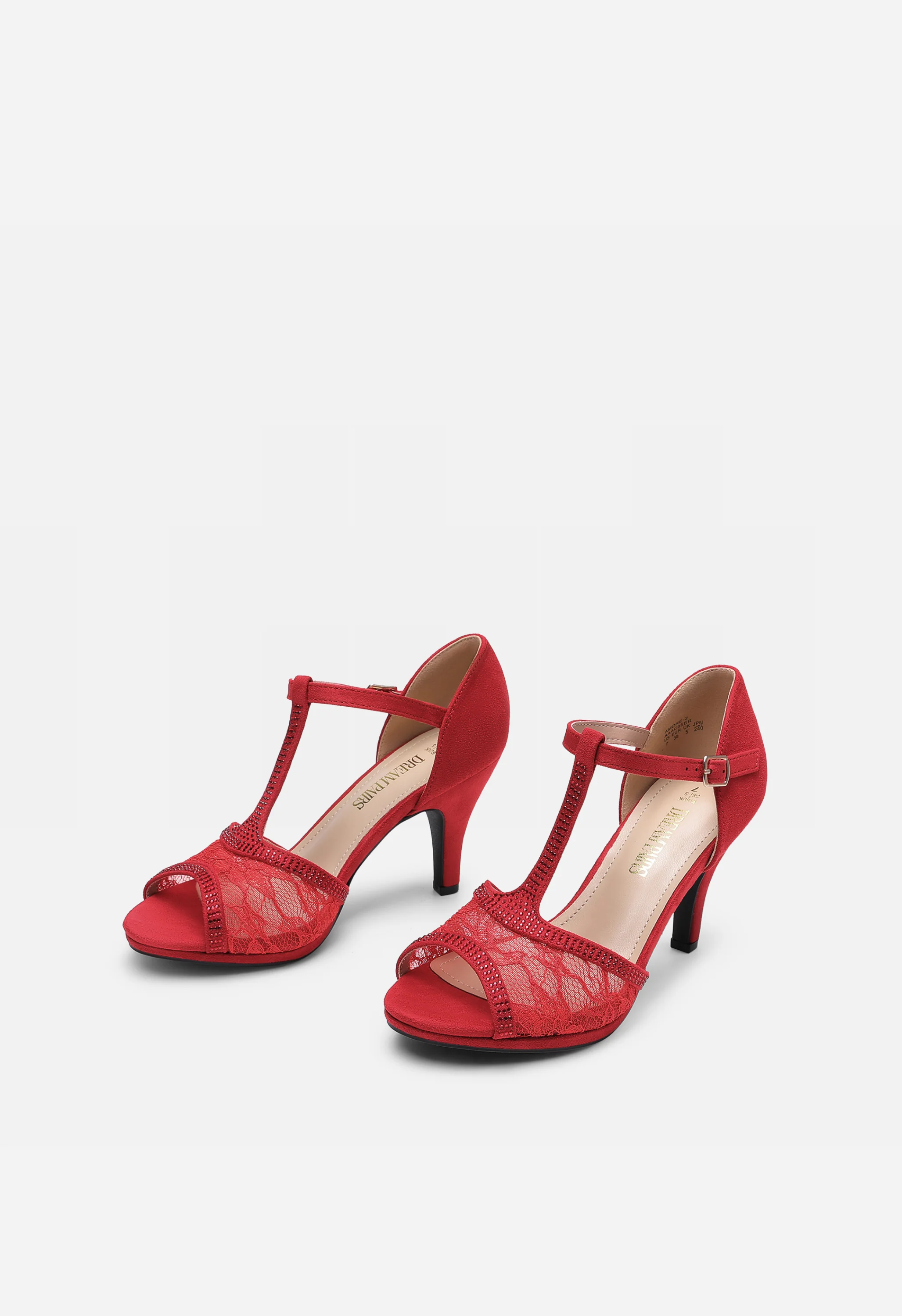 Women's Stiletto Open Toe Strappy Sandals - Image 3
