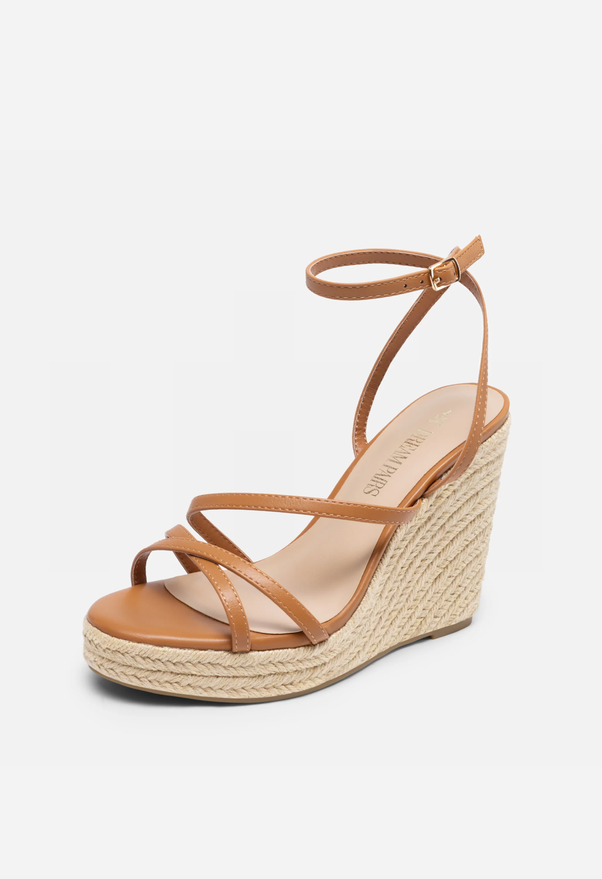 Women's Strappy Espadrille Platform Wedge Sandals