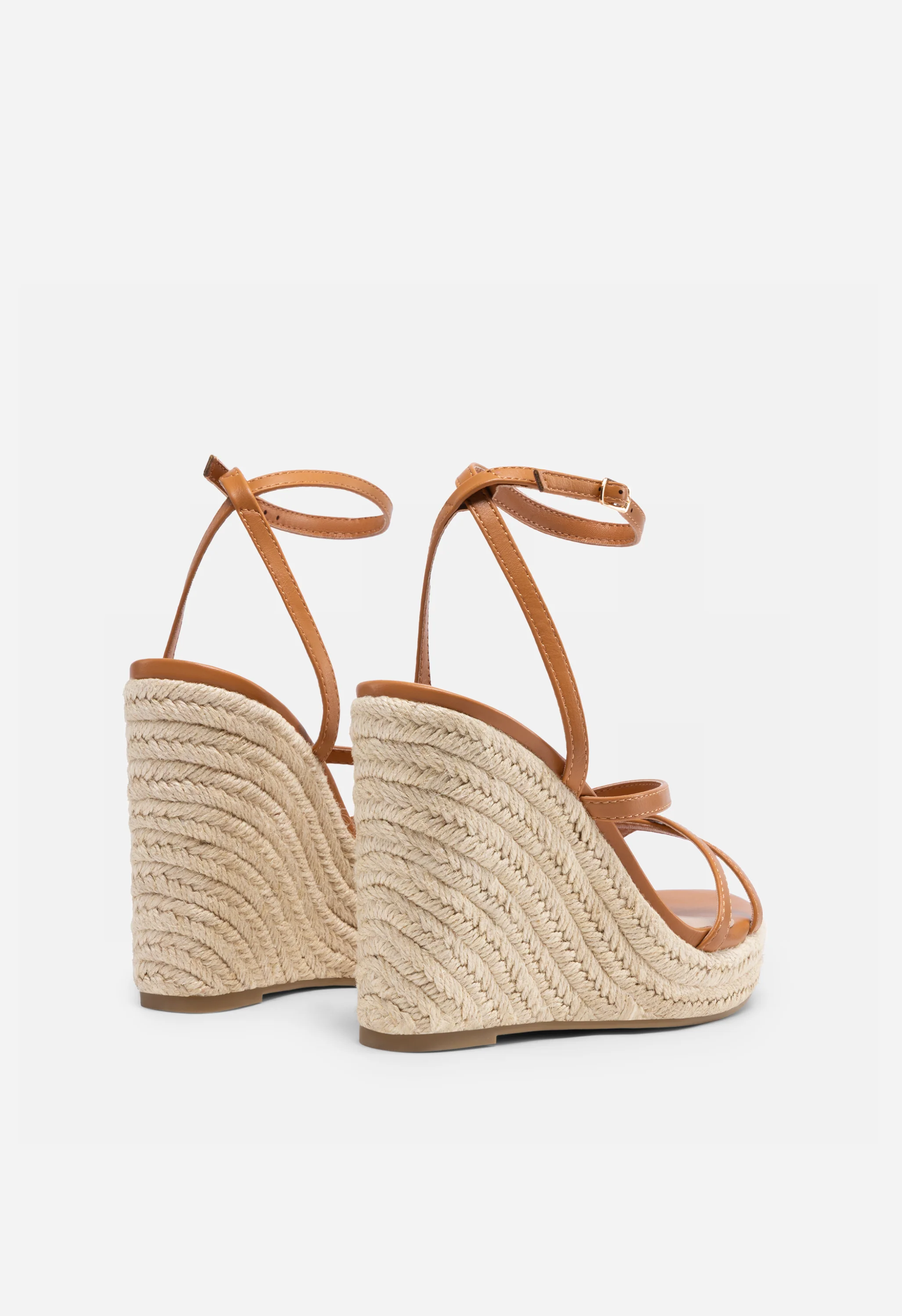 Women's Strappy Espadrille Platform Wedge Sandals - Image 4