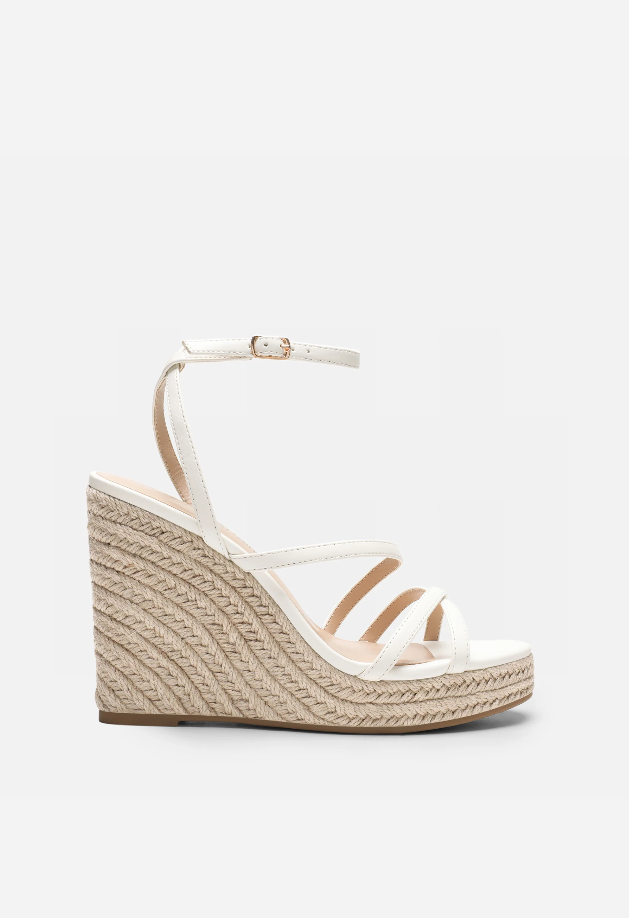 Women's Strappy Espadrille Platform Wedge Sandals