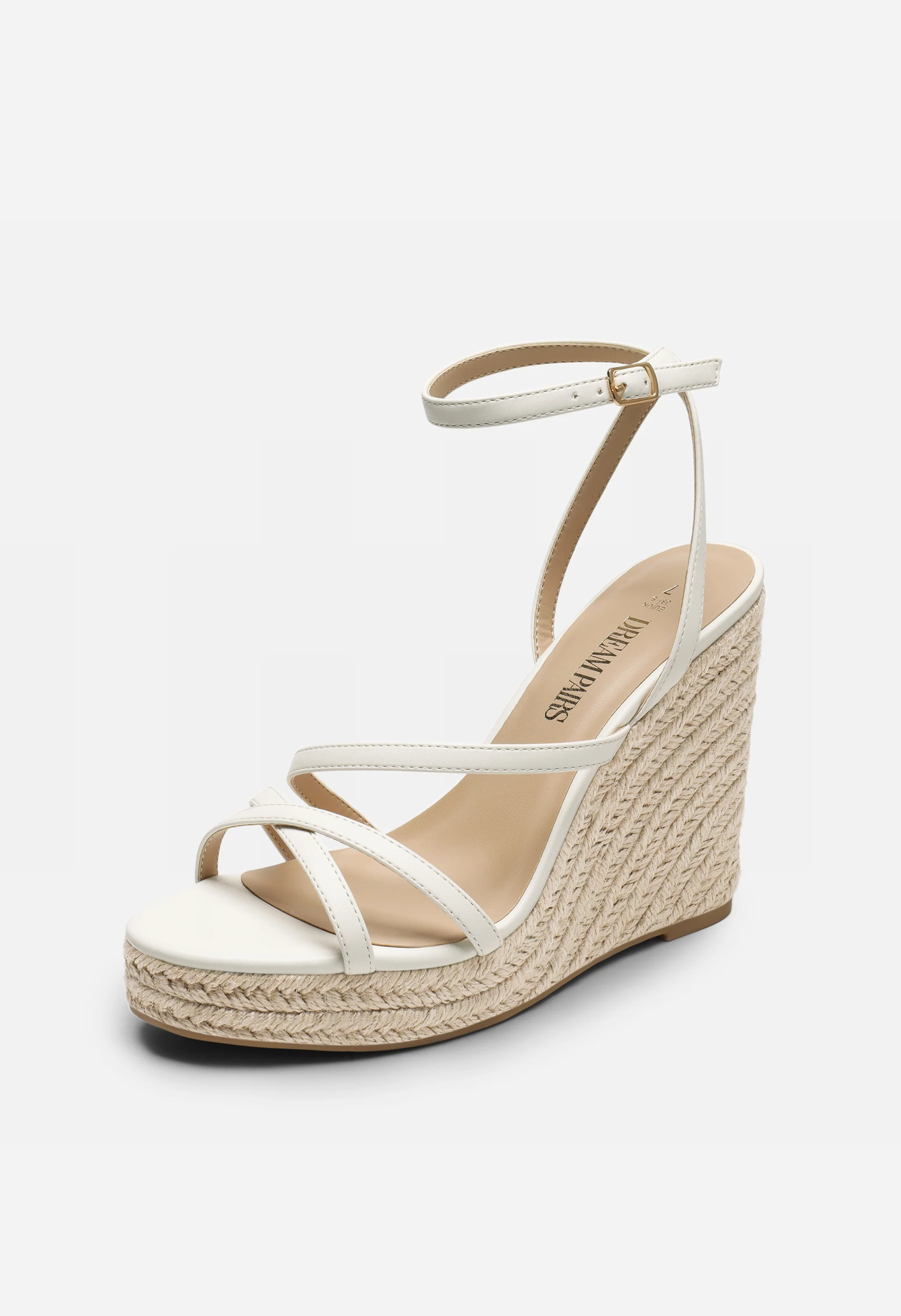 Women's Strappy Espadrille Platform Wedge Sandals - Image 3